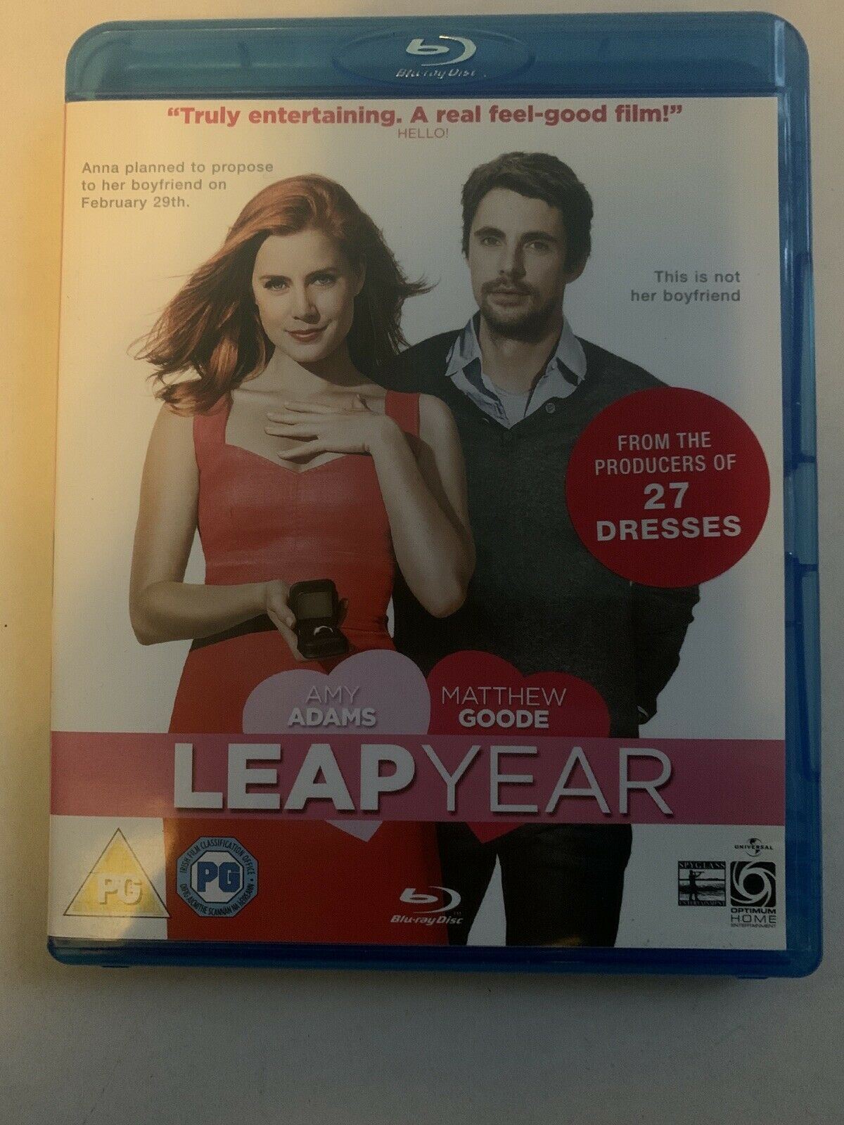 Leap Year (Bluray, 2009) Amy Adams, Matthew Goode. Region B