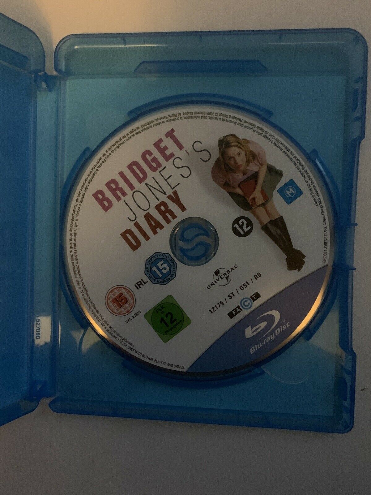 Bridget Jones's Diary (Blu-ray, 2001) Renée Zellweger, Colin Firth, Hugh Grant
