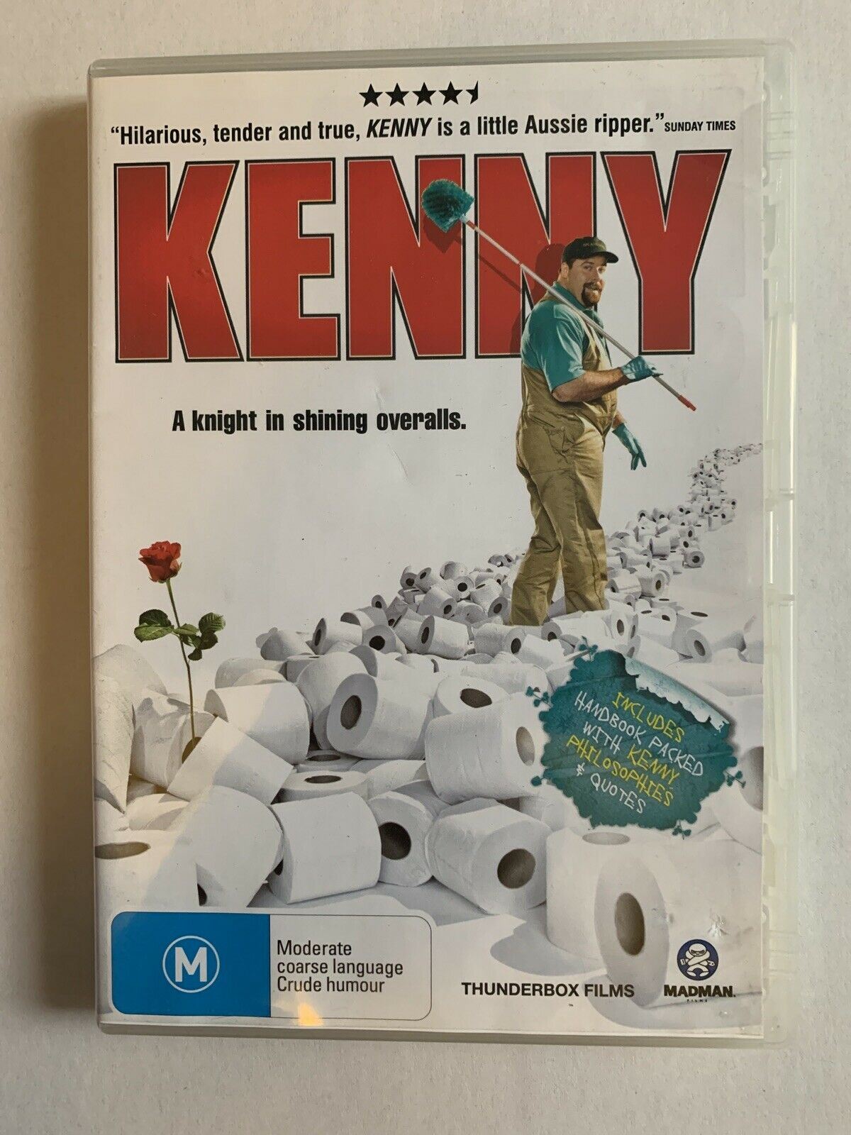 Kenny (DVD, 2006) Includes Booklet. Region 4 - Shane Jacobson, Travis Golland