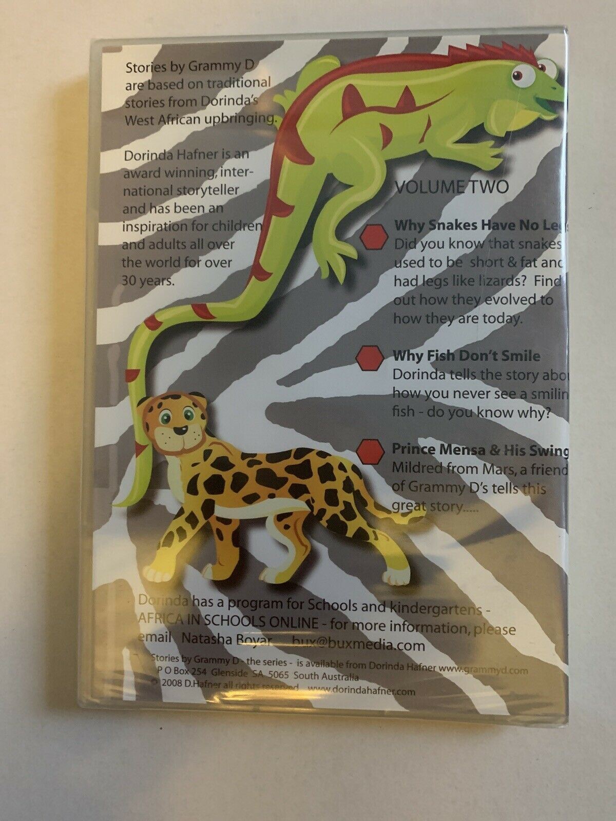 *Brand New & Sealed* Stories By Grammy D - Volume 2 (DVD, 2008) Dorinda Hafner