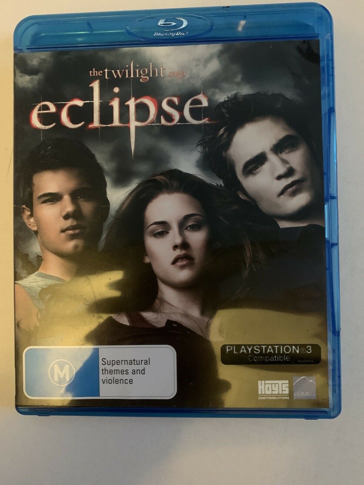 The Twilight Saga 4x Movies - Eclipse, New Moon, Breaking Dawn Part 1 & 2 Bluray