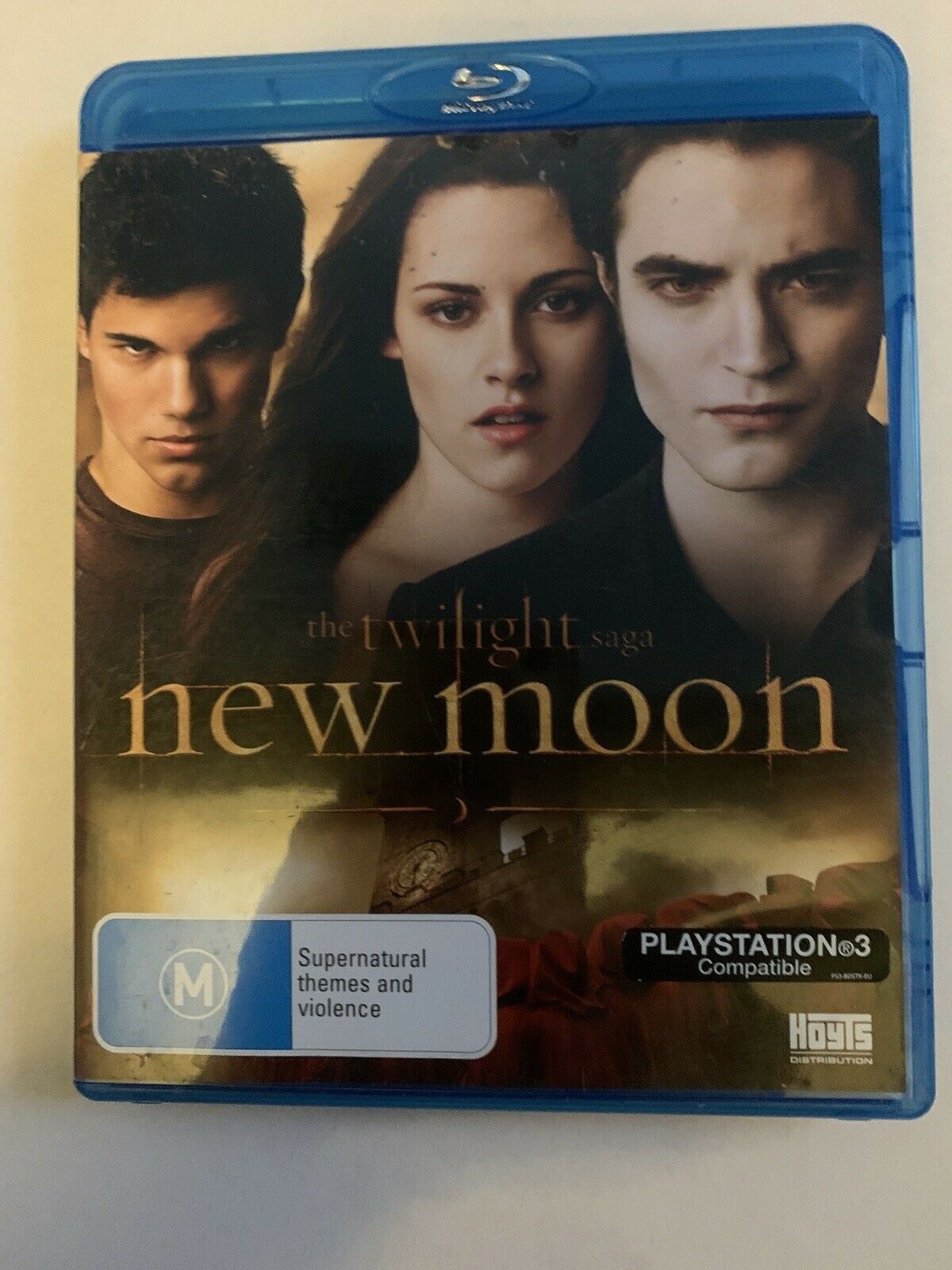 The Twilight Saga 4x Movies - Eclipse, New Moon, Breaking Dawn Part 1 & 2 Bluray