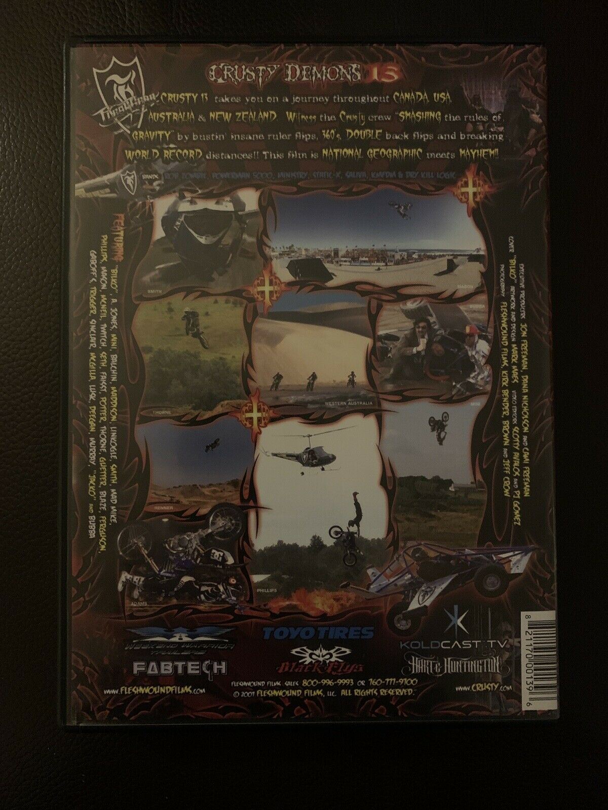 Crusty Demons Unleash Hell - DVD - All Regions 0