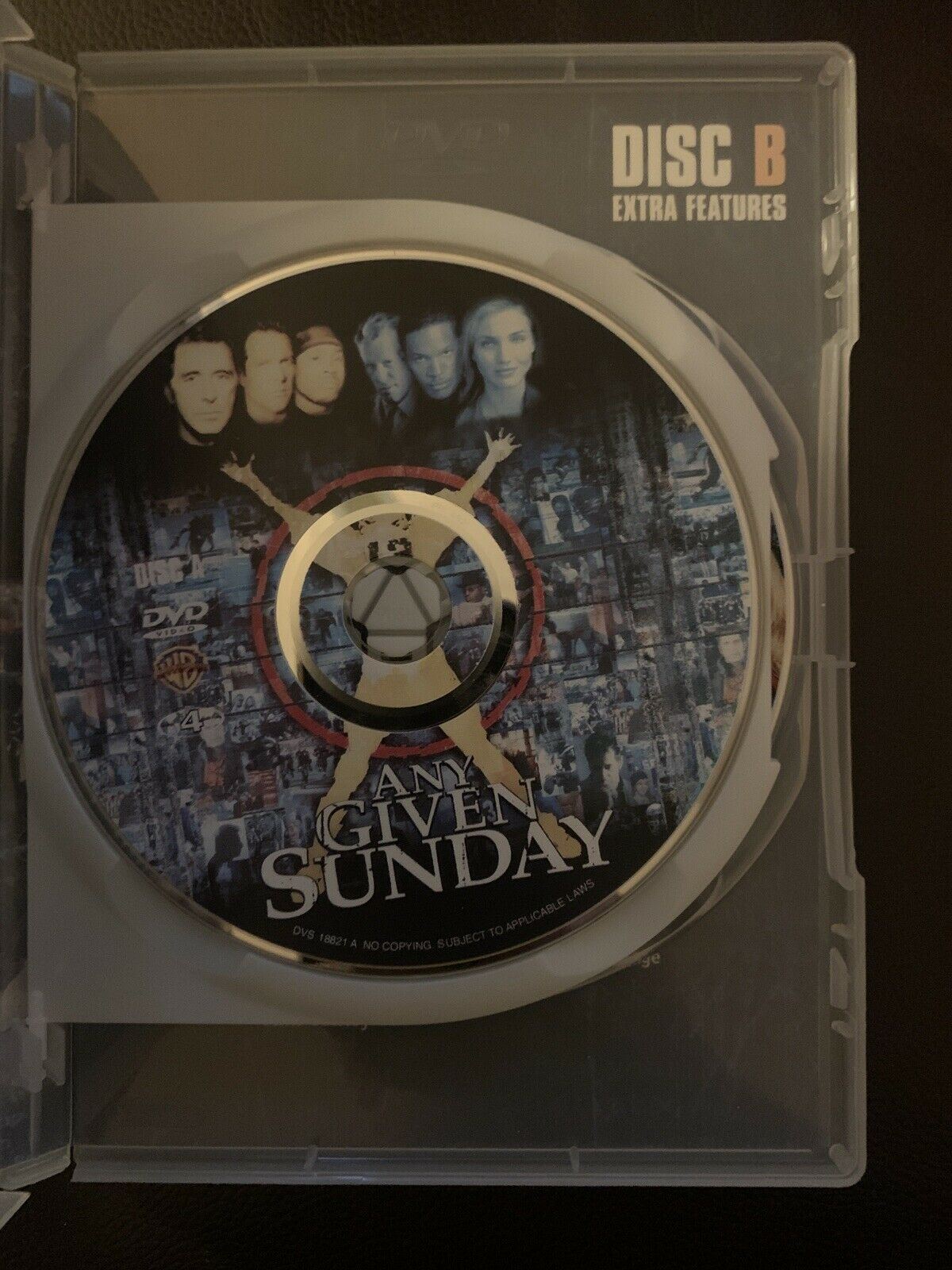 Any Given Sunday (DVD, 2001, 2-Disc Set) Al Pacino, Dennis Quaid, Cameron Diaz