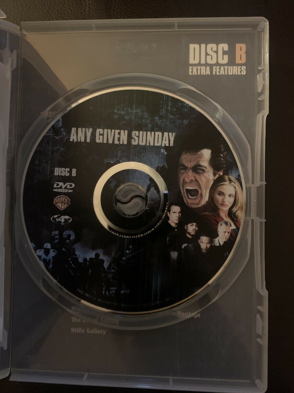 Any Given Sunday (DVD, 2001, 2-Disc Set) Al Pacino, Dennis Quaid, Cameron Diaz