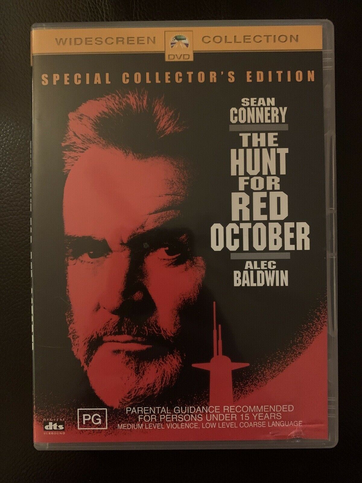 The Hunt For Red October - Special Collector's Edition (DVD, 1989) Sean Connery
