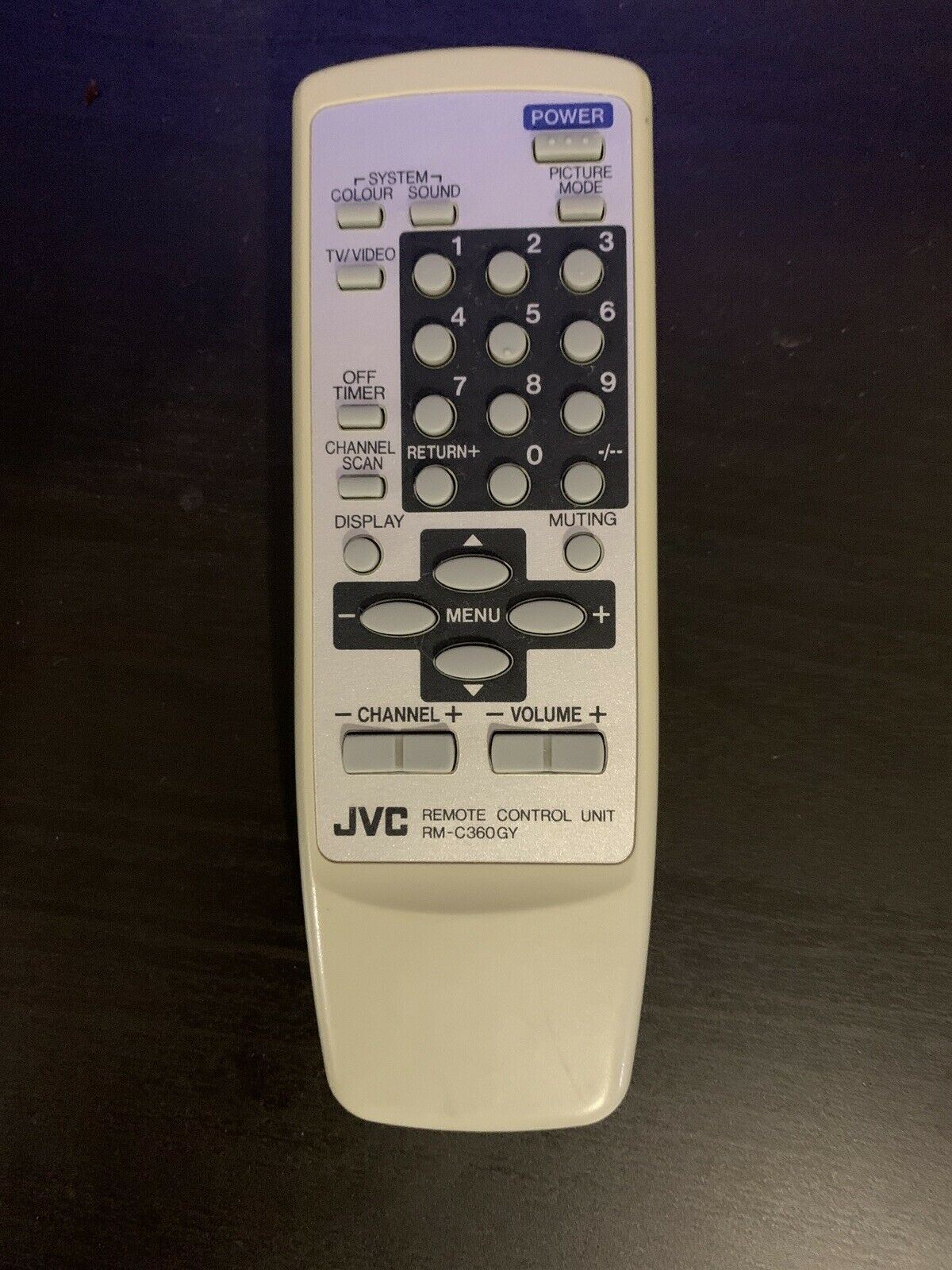 Genuine JVC RM-C360GY Remote Control