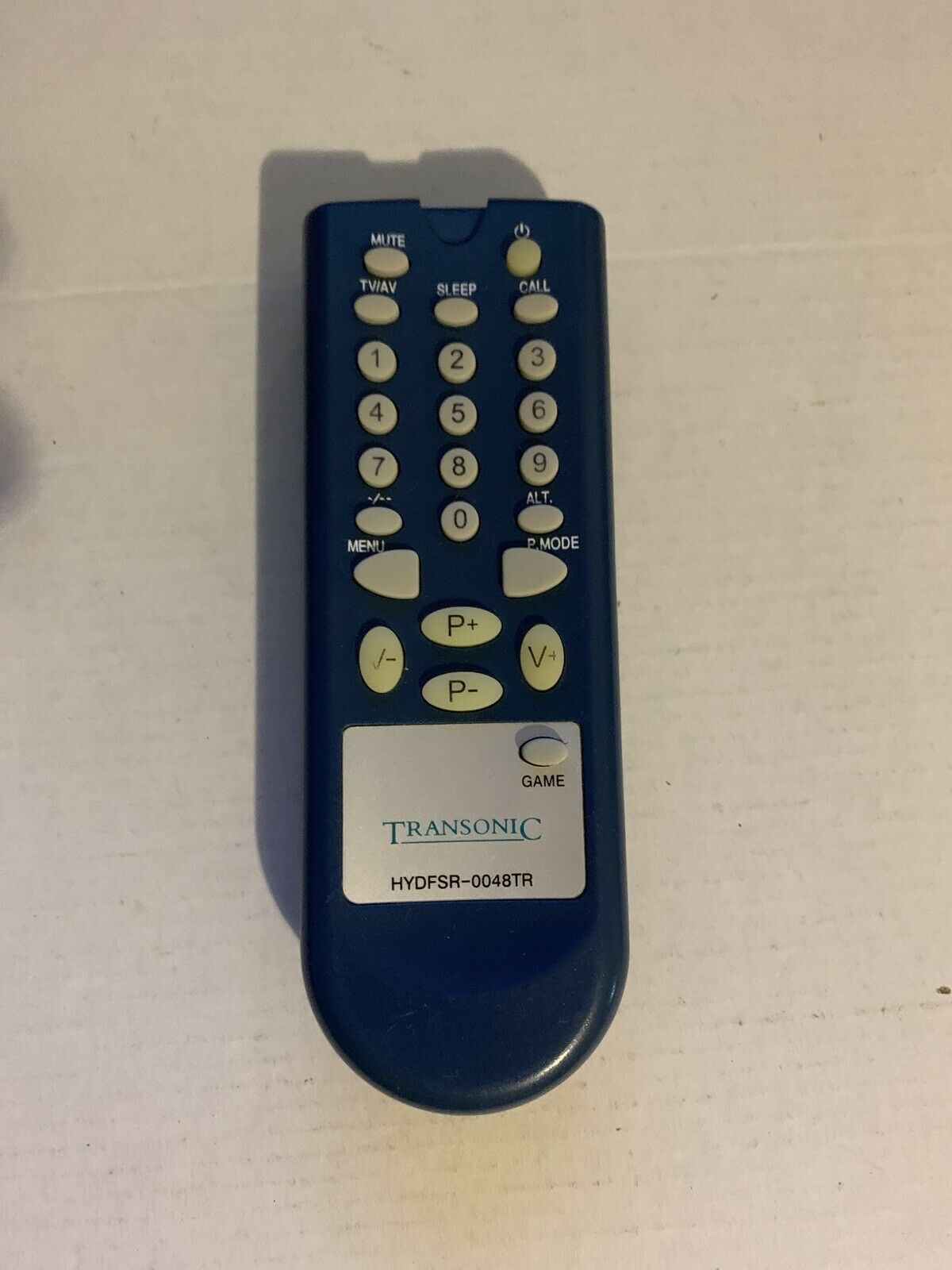 Transonic HYDFSR-0048TR Remote Control For TV
