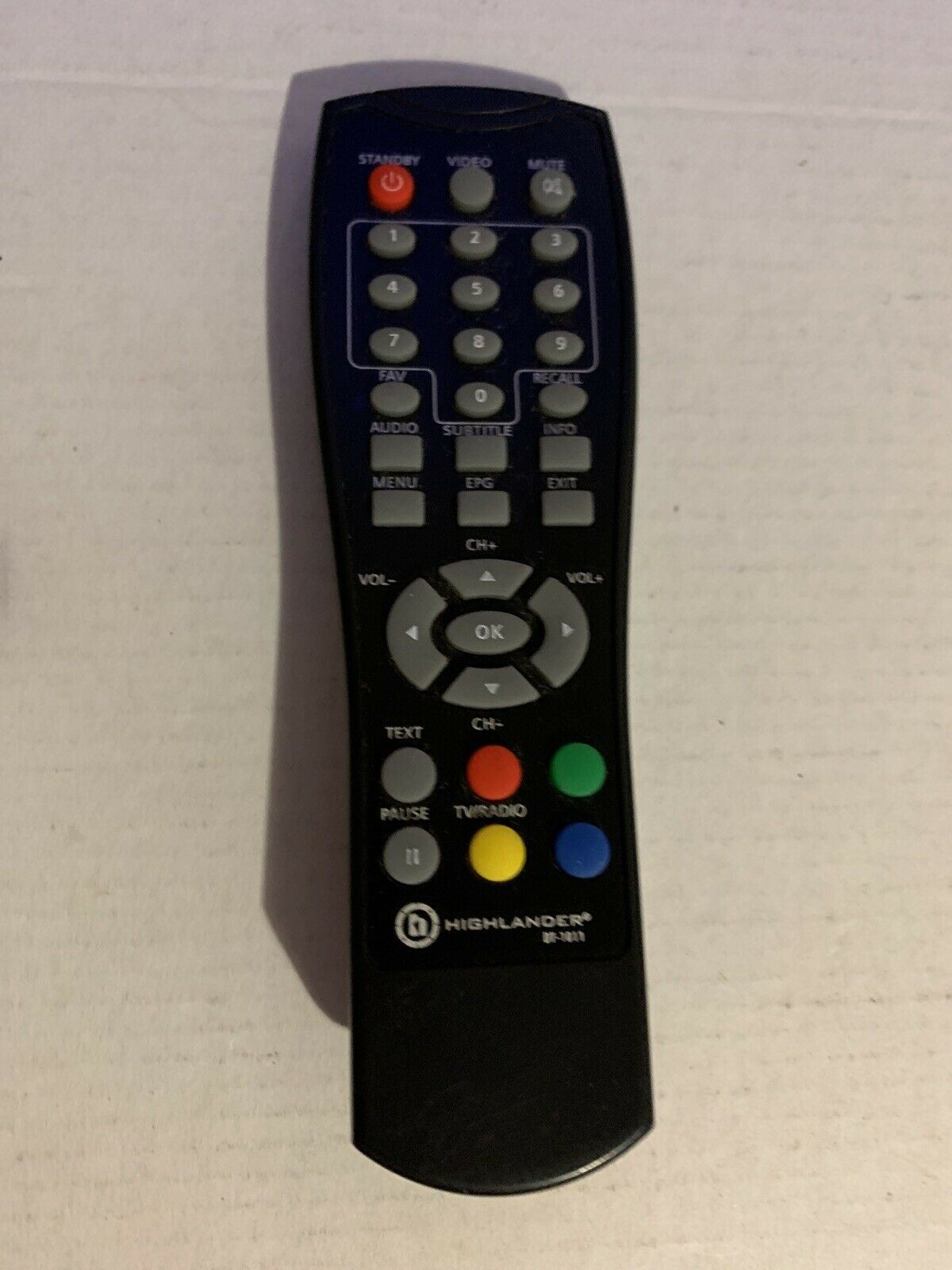 Genuine Highlander DT-1011 Remote Control