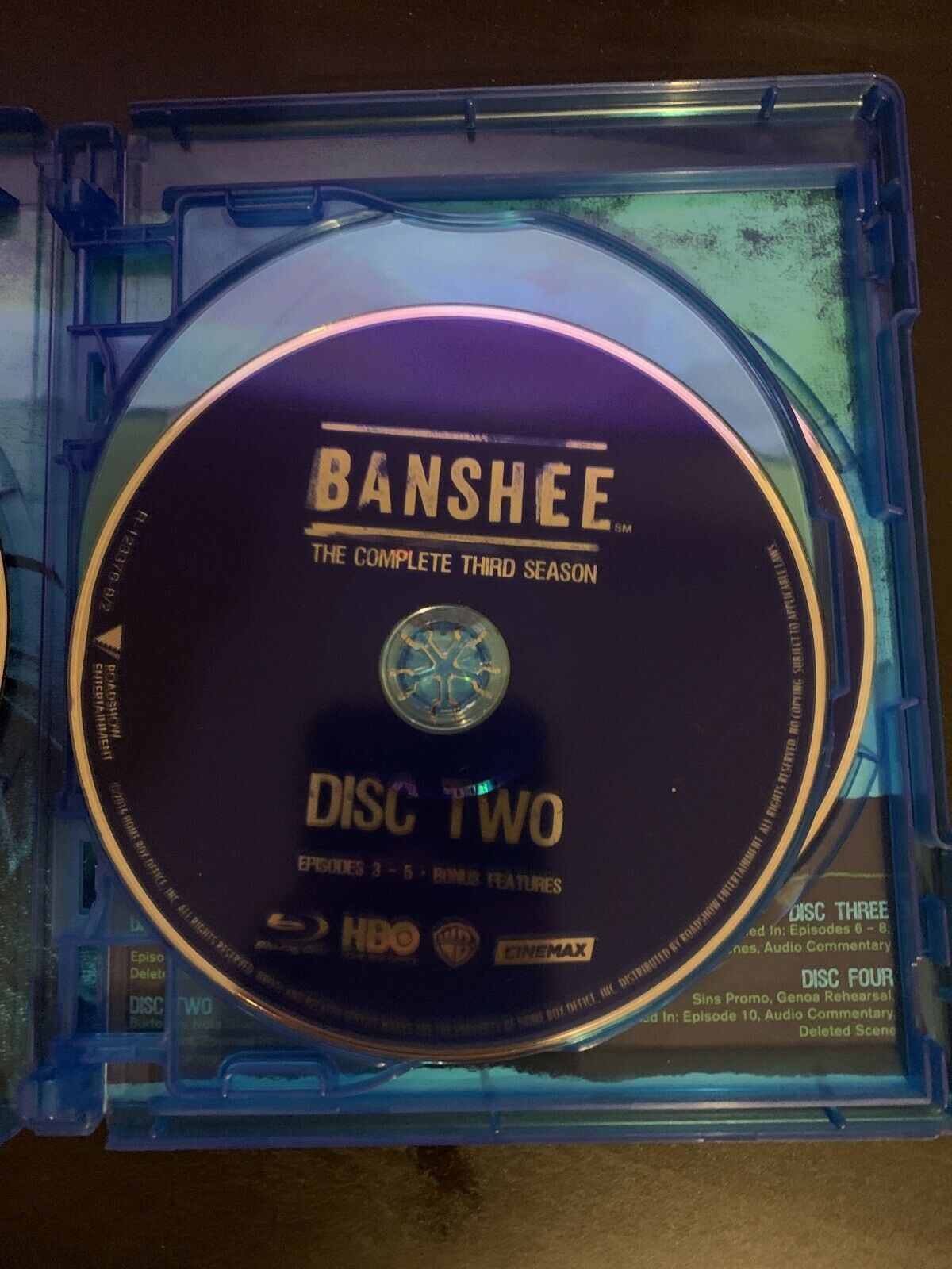 Banshee : Season 3 (Bluray, 2016) Antony Starr. Region B