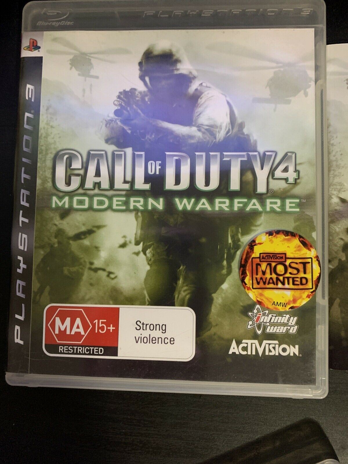 Call of Duty 4 Modern Warfare & Modern Warfare 2 - Sony Playstation 3 PS3 Manual