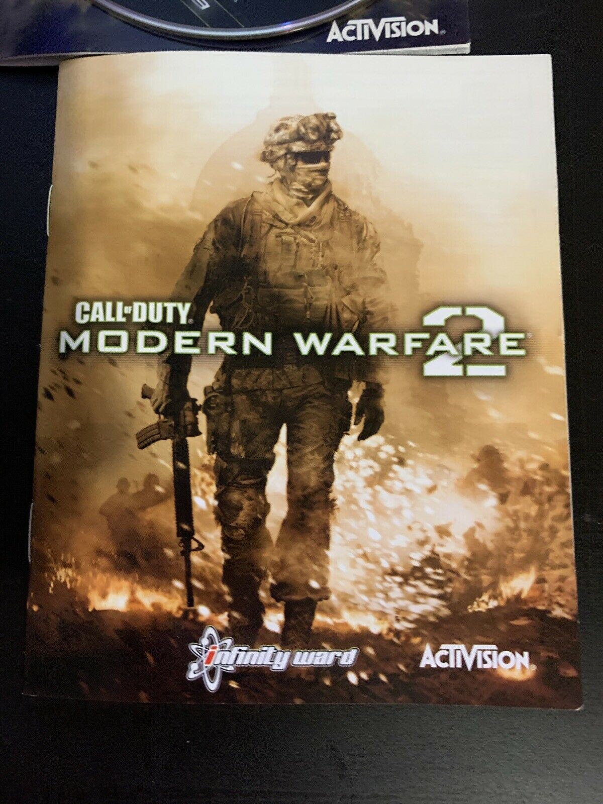 Call of Duty 4 Modern Warfare & Modern Warfare 2 - Sony Playstation 3 PS3 Manual
