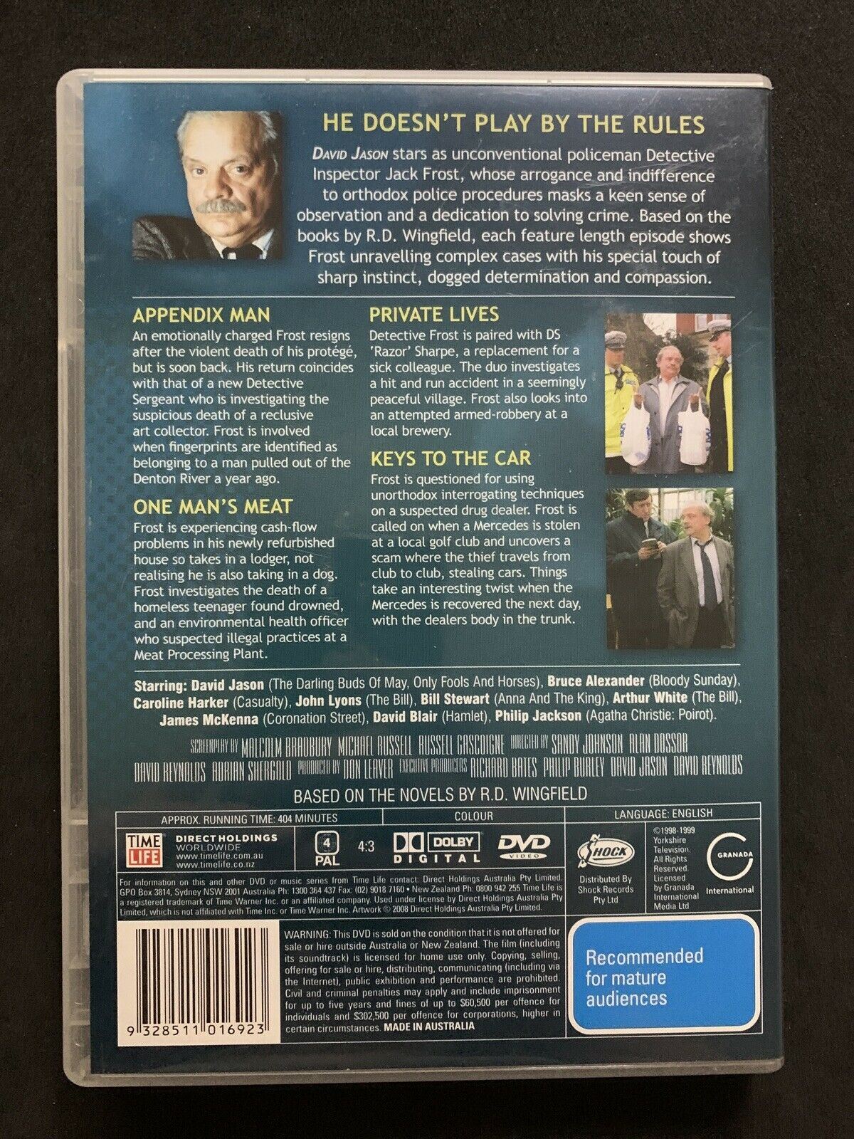 A Touch Of Frost : The Complete Series 6 (DVD, 2009, 3-Disc Set)
