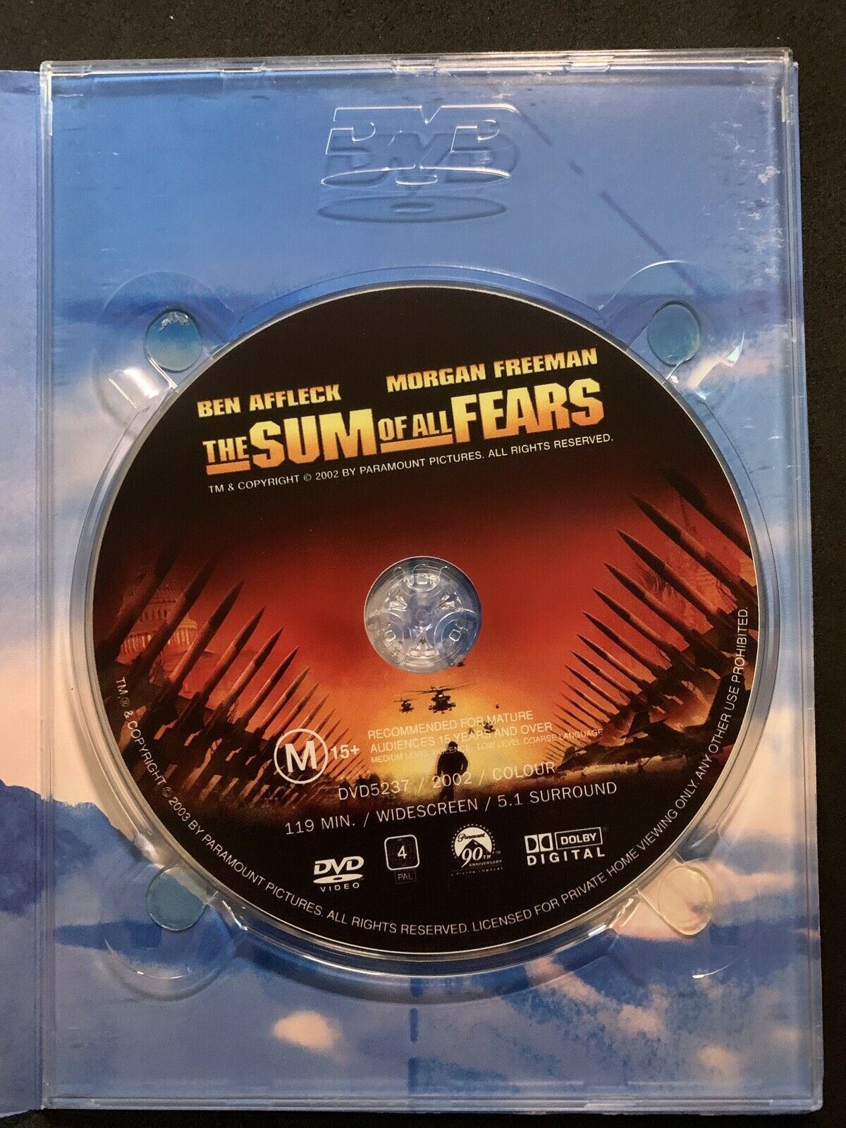 Timeline / The Sum Of All Fears / The Core Triple Pack - 3x DVD Region 4