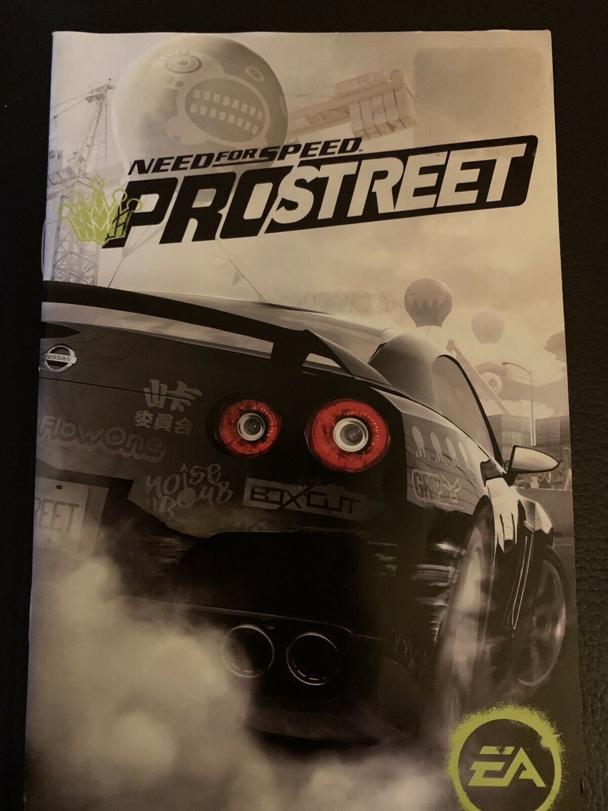 Need For Speed: Pro Street - PS2 Playstation 2 PAL Game with Manual