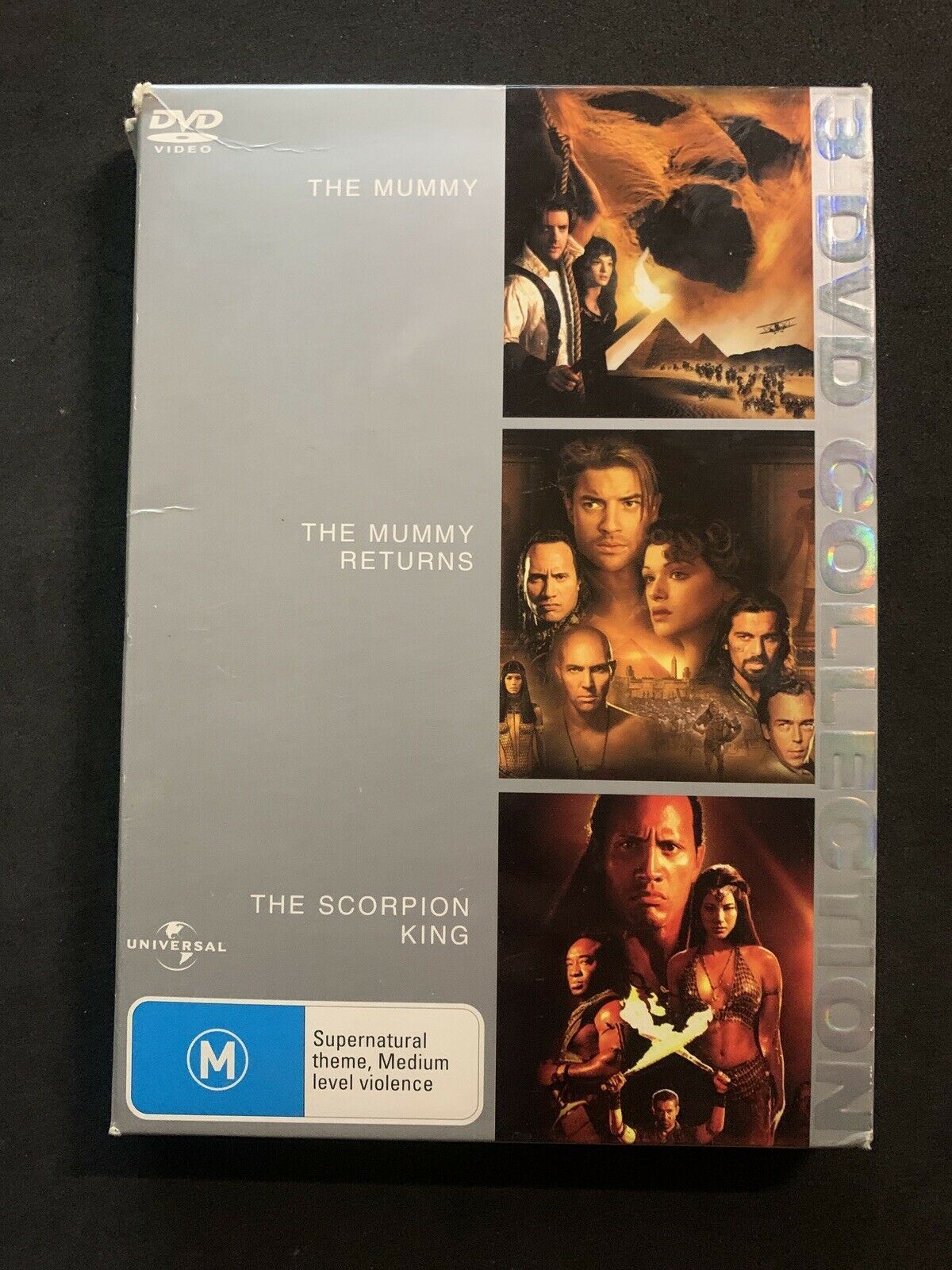 The Mummy / Mummy Returns / The Scorpion King (DVD) Region 4 - 3x Mummy Movies
