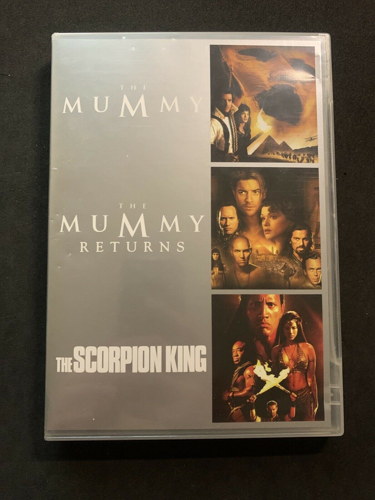 The Mummy / Mummy Returns / The Scorpion King (DVD) Region 4 - 3x Mummy Movies