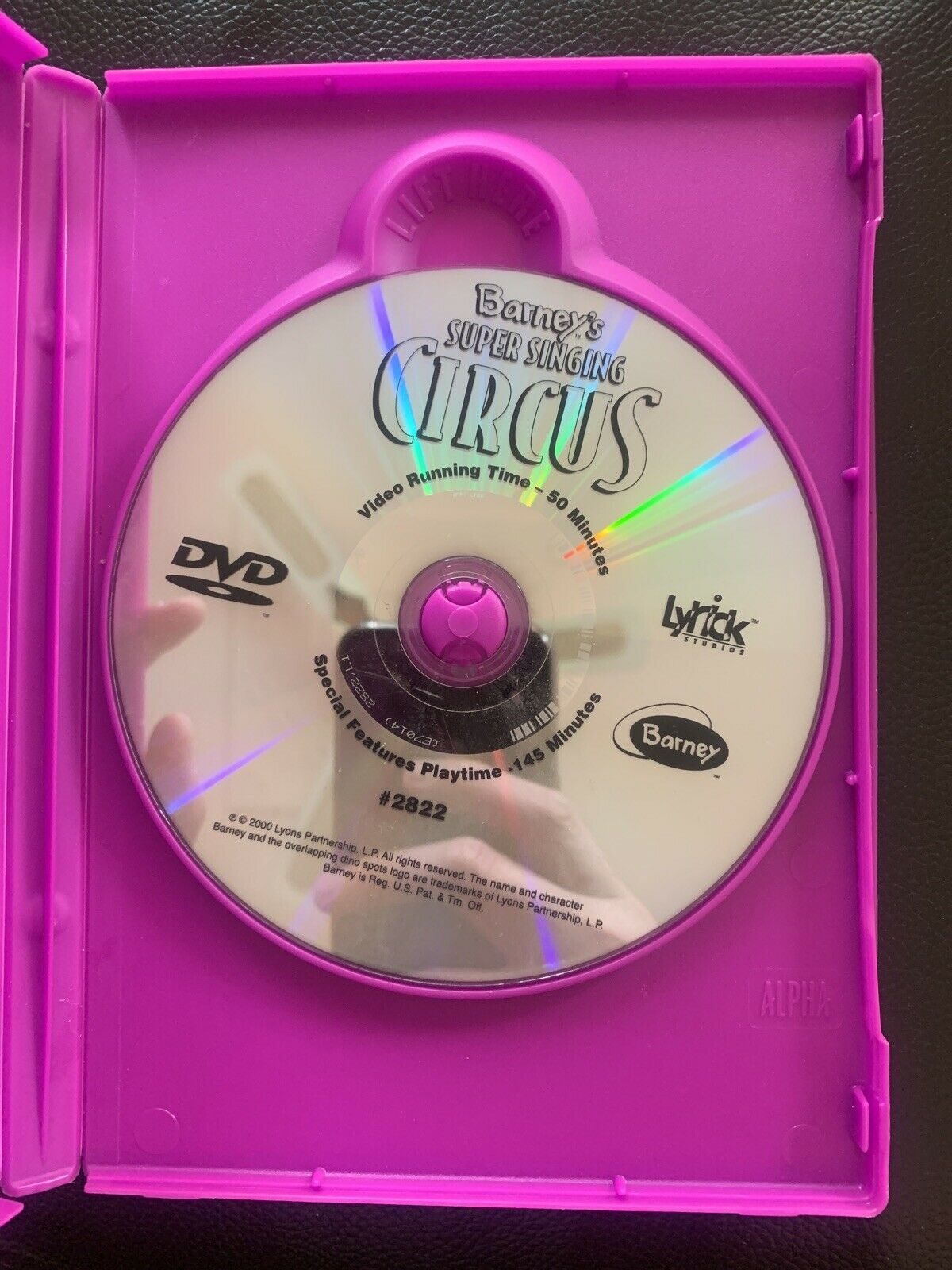 Barney's Support Singing Circus (DVD, 2000) Region 1