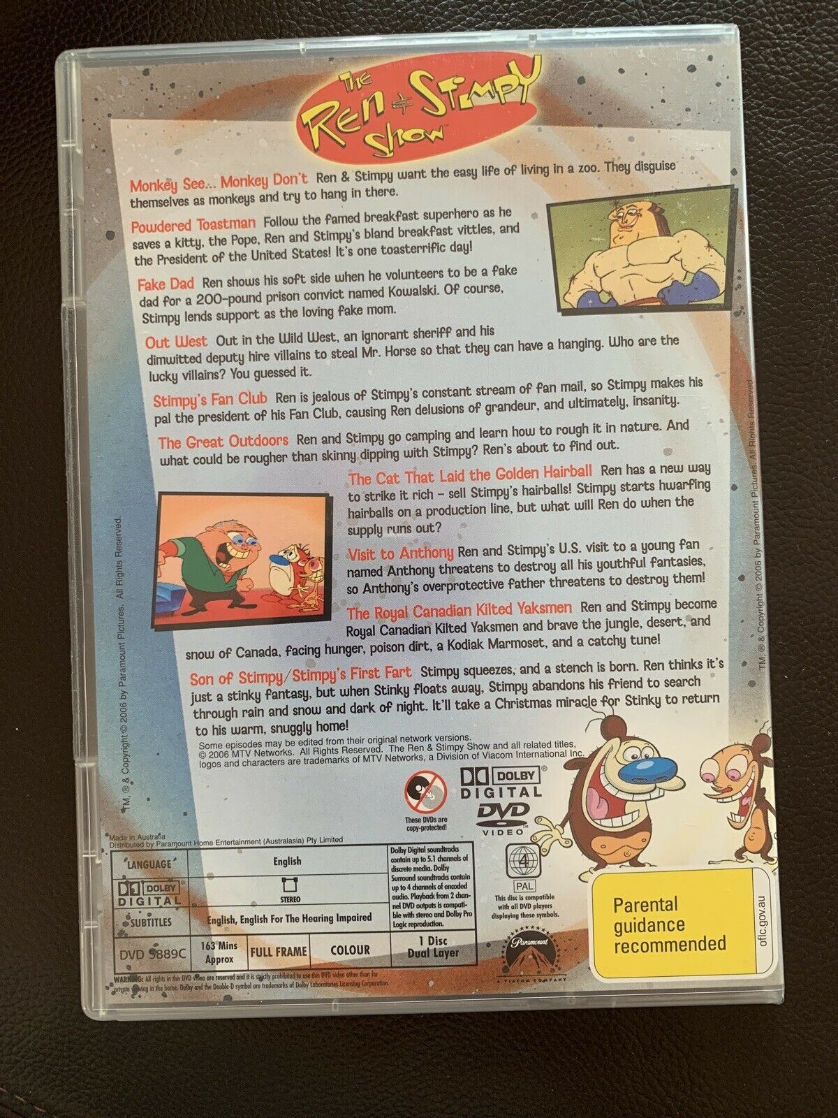 The Ren & Stimpy Show Uncut: Season 1-2 (DVD, 1991, 3-Disc) Collector's Edition