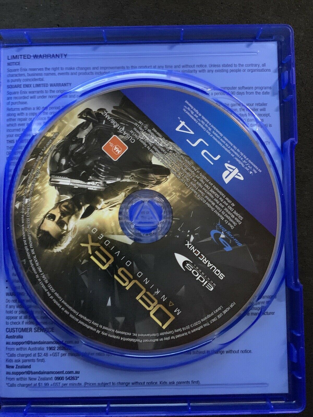 Deus Ex Mankind Divided, PS4 Game