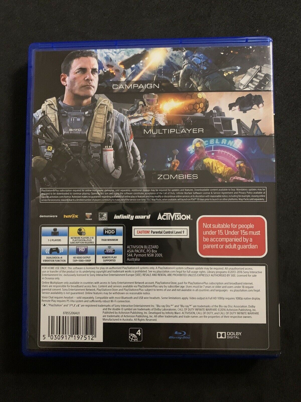 COD Call of Duty Infinite Warfare - PS4 Game