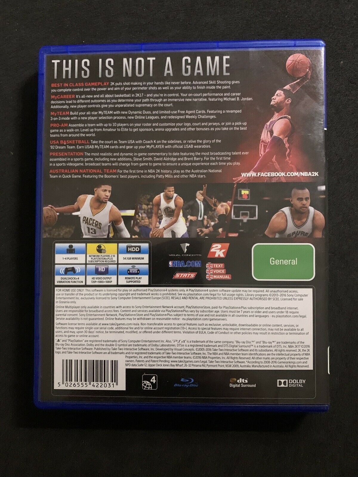 NBA 2K17 - PlayStation 4 - PS4 NBA Basketball Game
