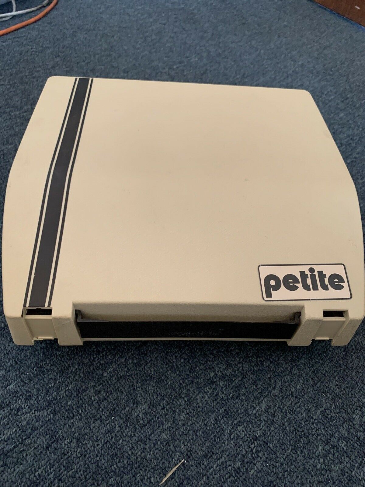 Petite Super International Children's Typewriter-1982-Gt Britain-Box-Case-Inst.