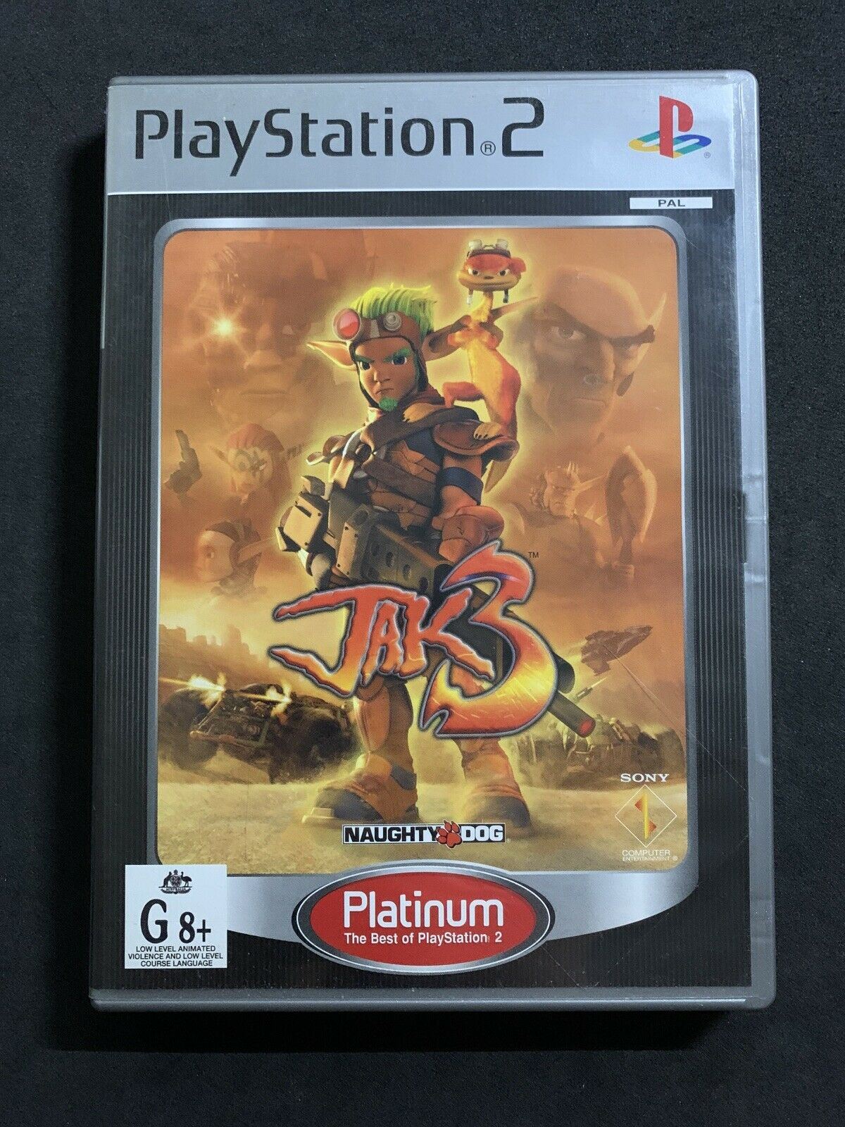 Jak 3 PS2 PlayStation 2 with Manual PAL