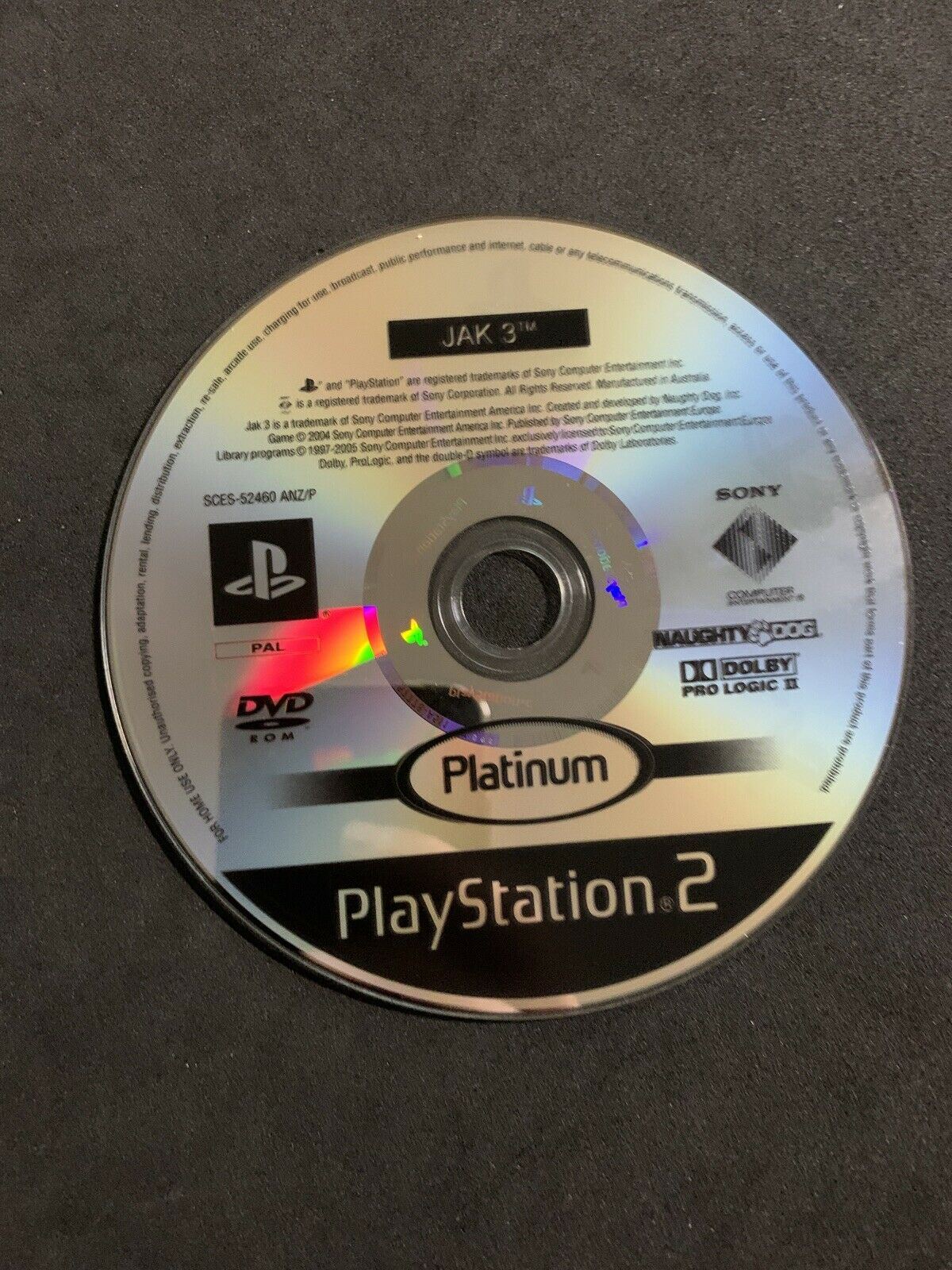 Jak 3 PS2 PlayStation 2 with Manual PAL