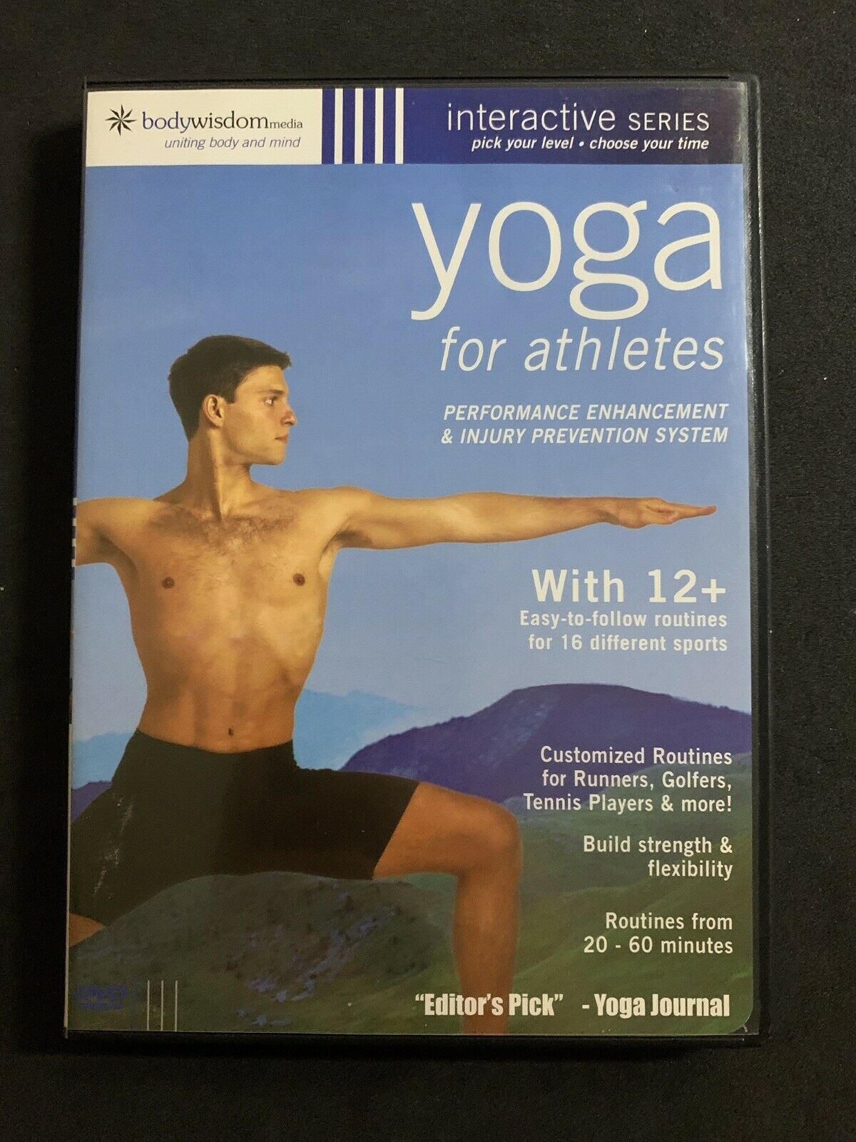 Yoga For Athletes DVD - Performance, Injury Prevention & Fast Recovery Region 4
