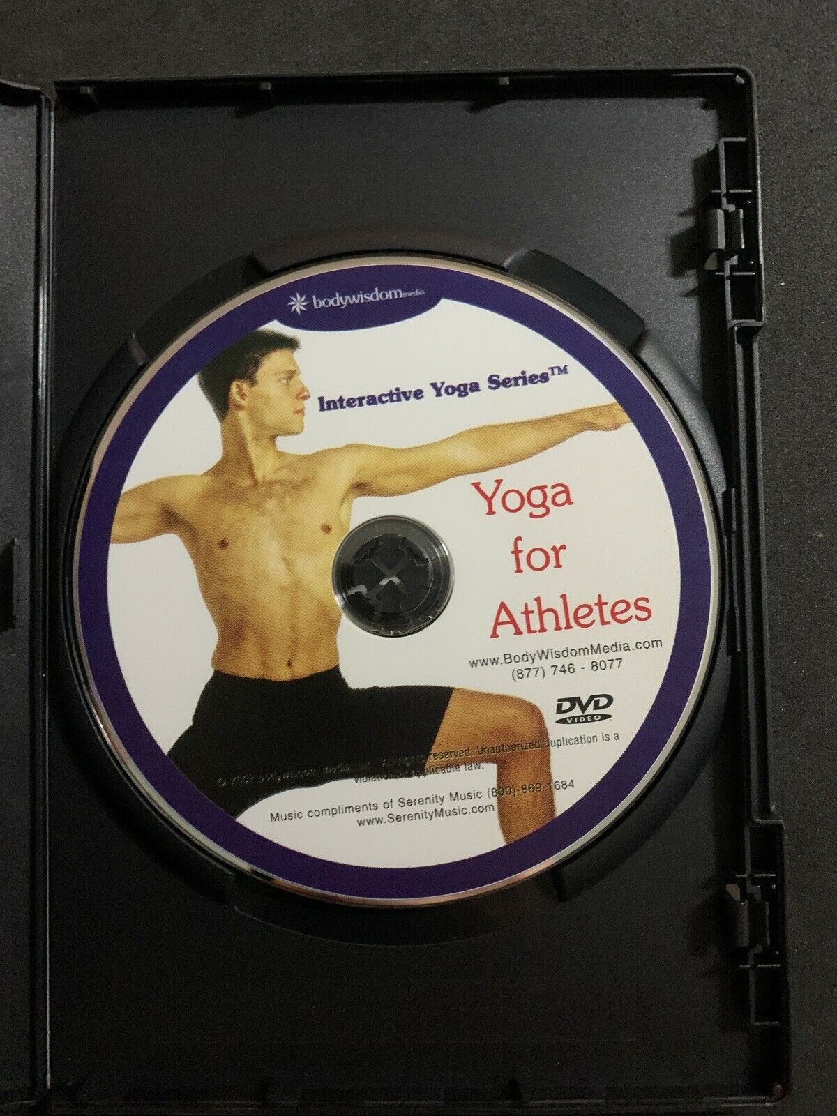 Yoga For Athletes DVD - Performance, Injury Prevention & Fast Recovery Region 4