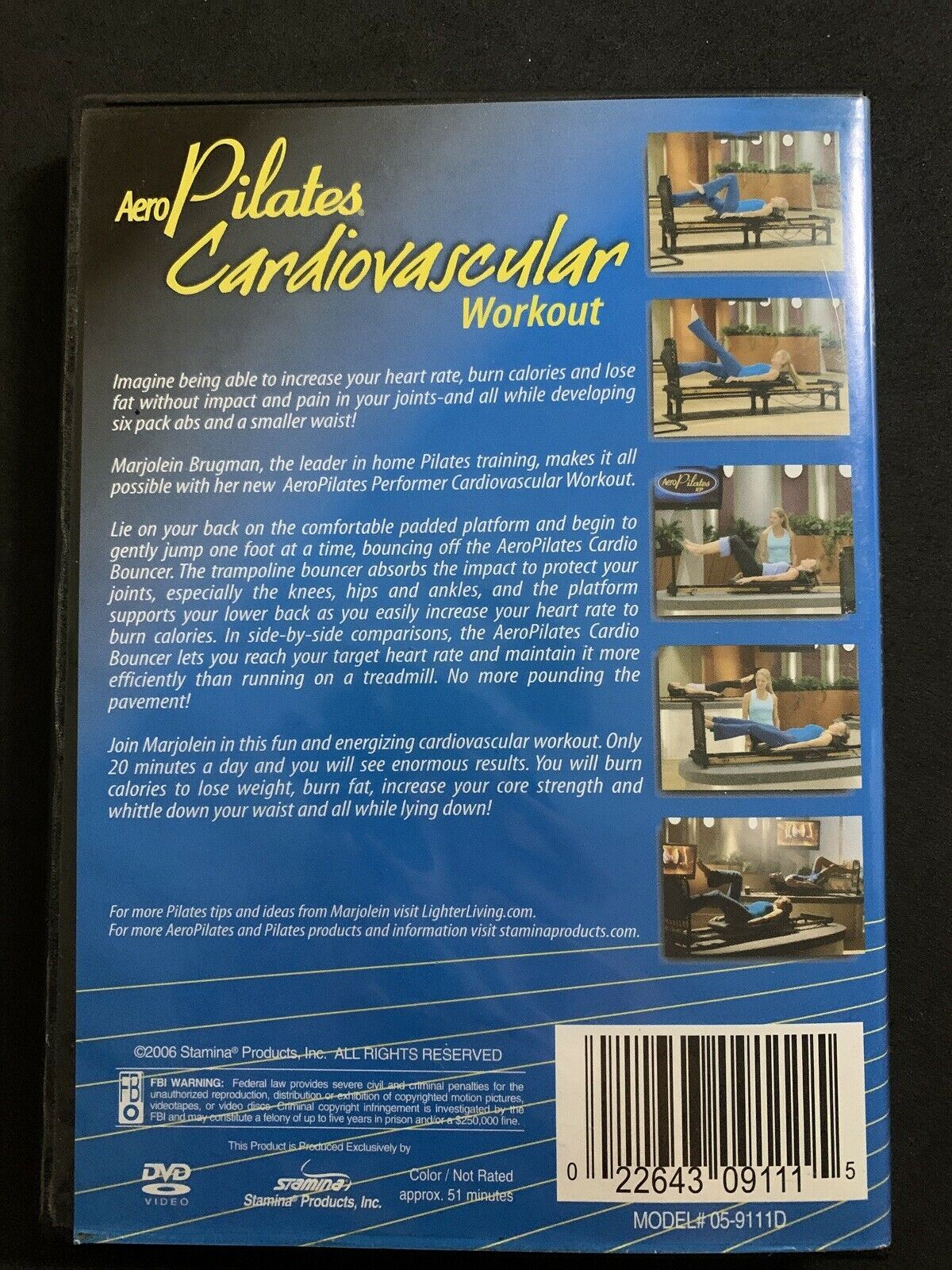 Aero Pilates Cardio Workout DVD Region 4
