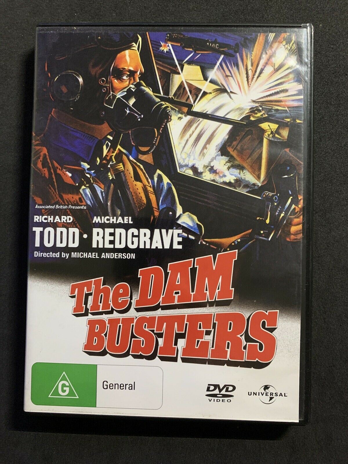 The Dam Busters (DVD, 1955) Richard Todd, Michael Redgrave. Region 4
