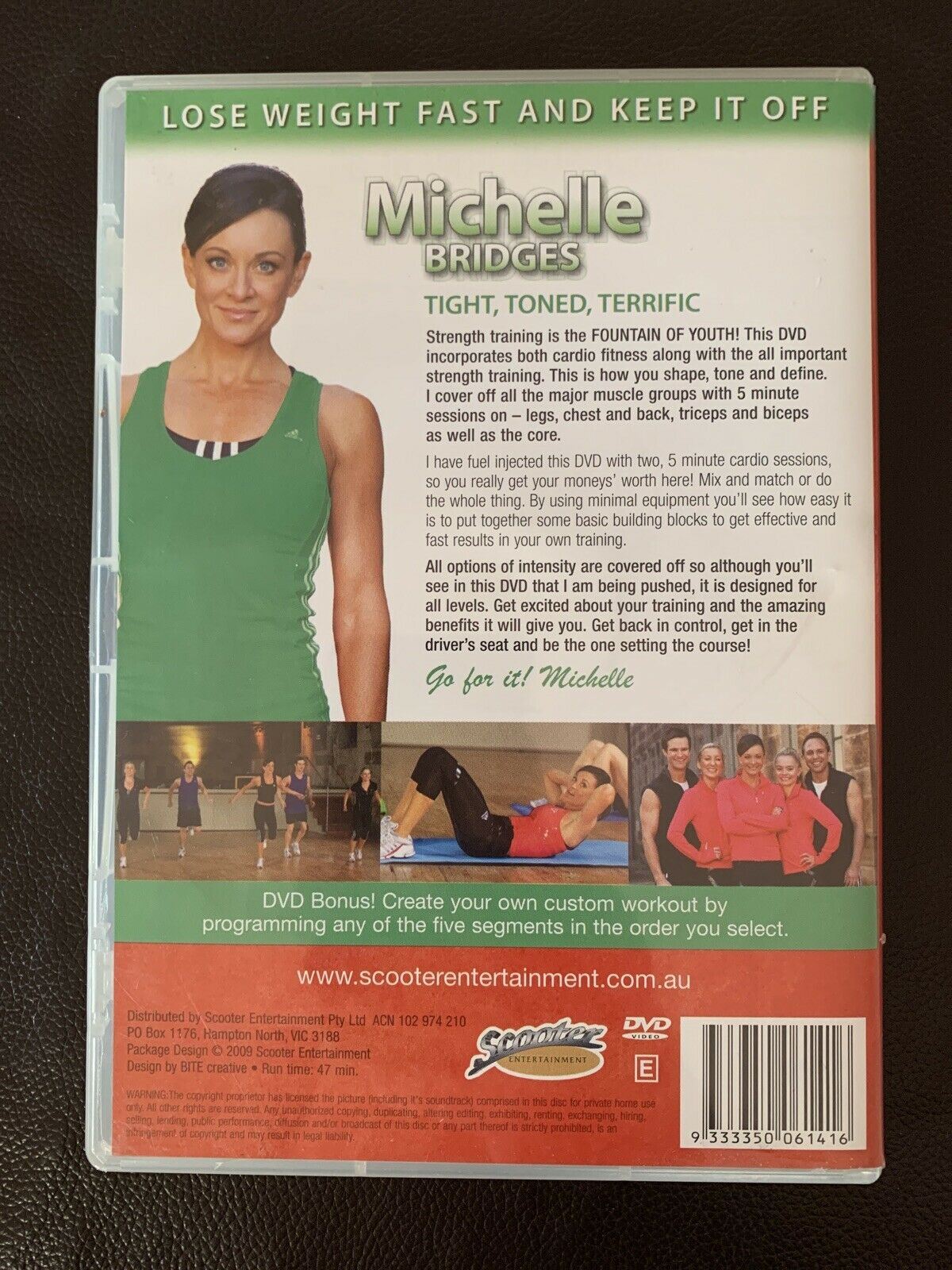 Michelle Bridges Crunch Time - Tight Toned Terrific DVD Region 4