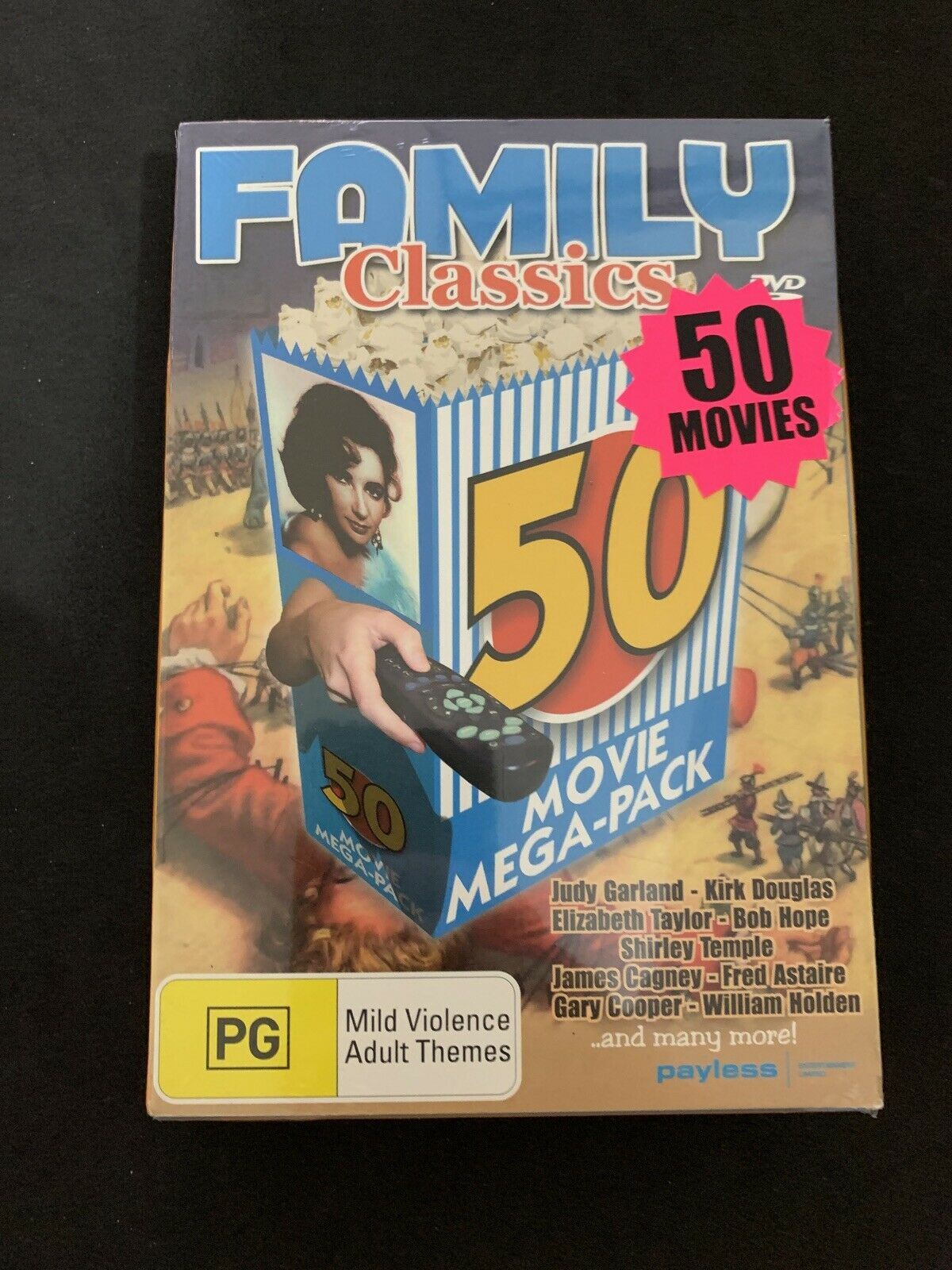 Family Classics 50 Movies Mega pack 12 Discs DVD All Regions New