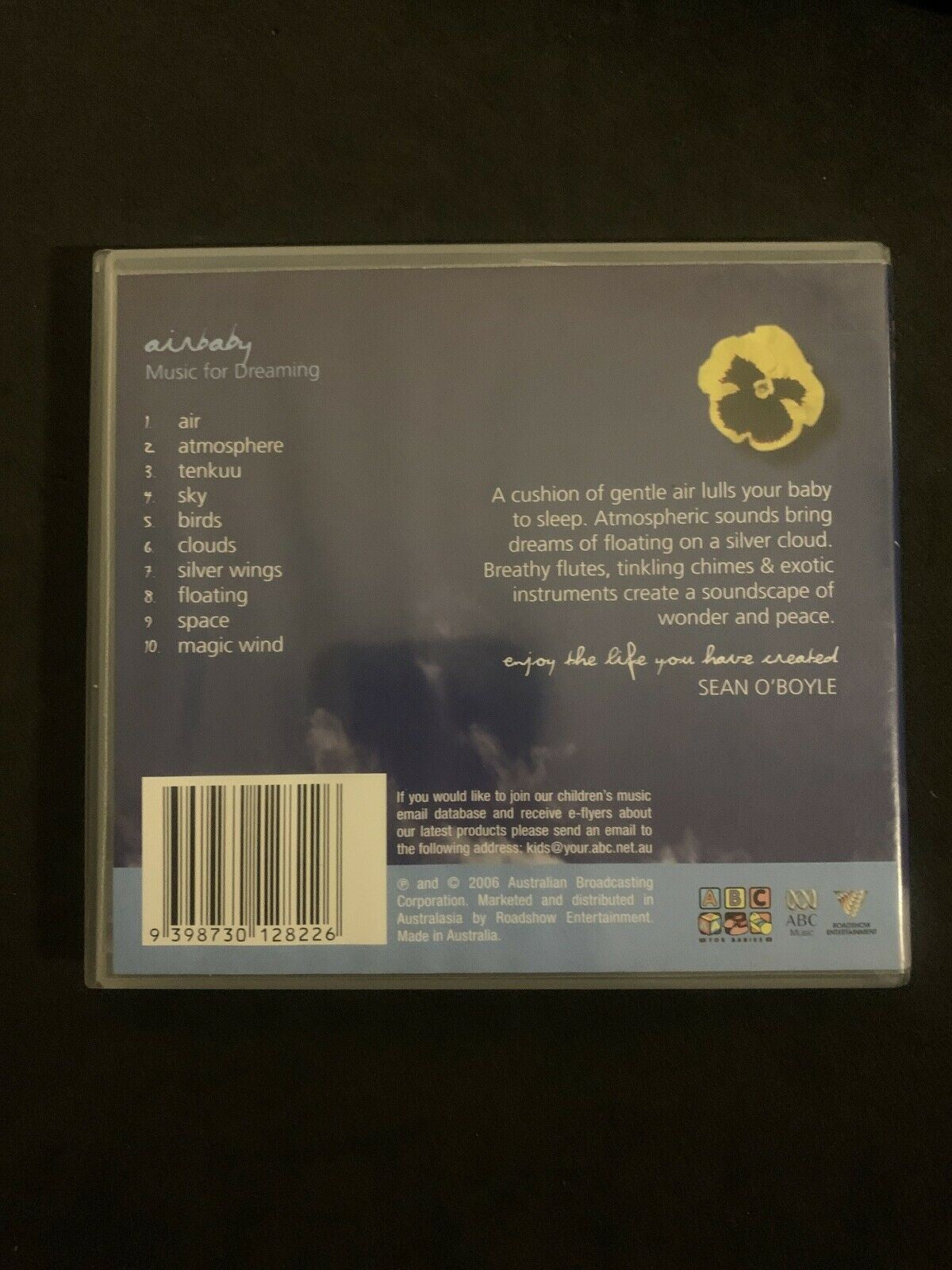 Airbaby - Music For Dreaming (CD) ABC For Babies