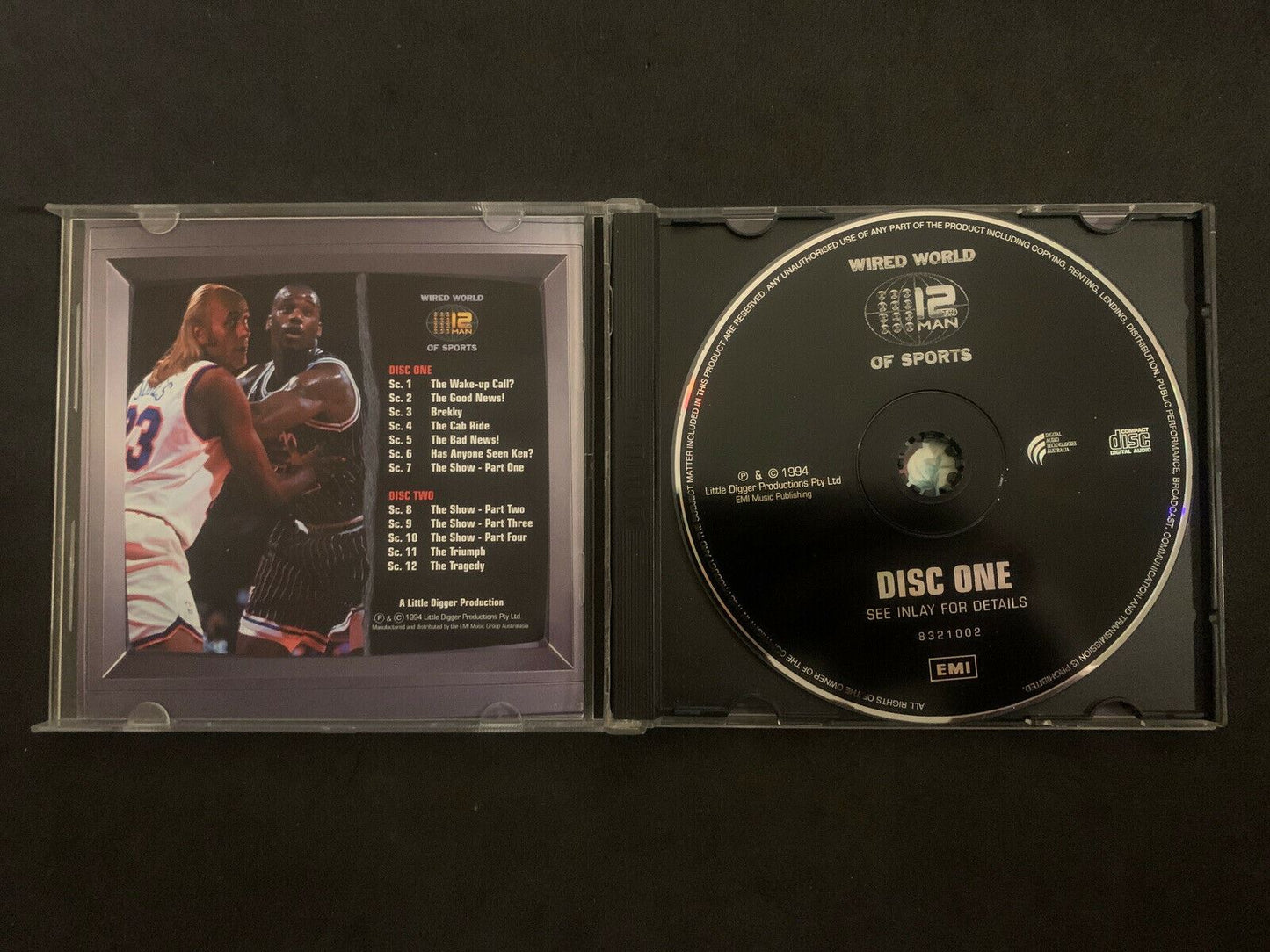 Wired World of Sports by The 12th Man (CD, 1987) Album