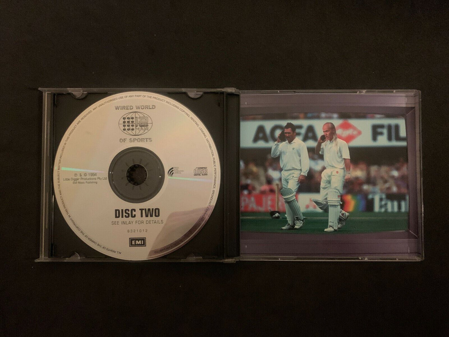 Wired World of Sports by The 12th Man (CD, 1987) Album