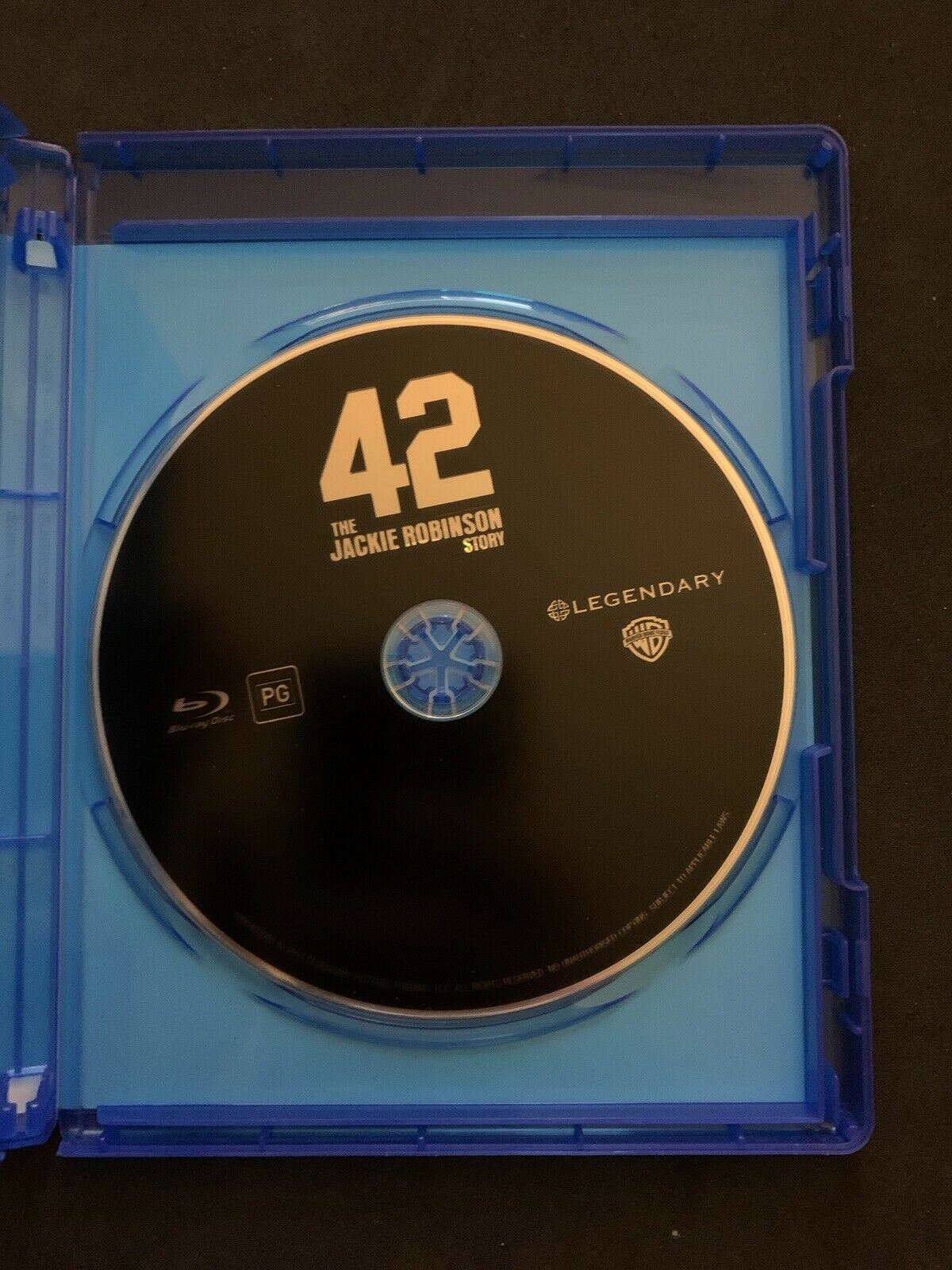42: The Jackie Robinson Story (Blu-ray, 2013) Chadwick Boseman, Harrison Ford