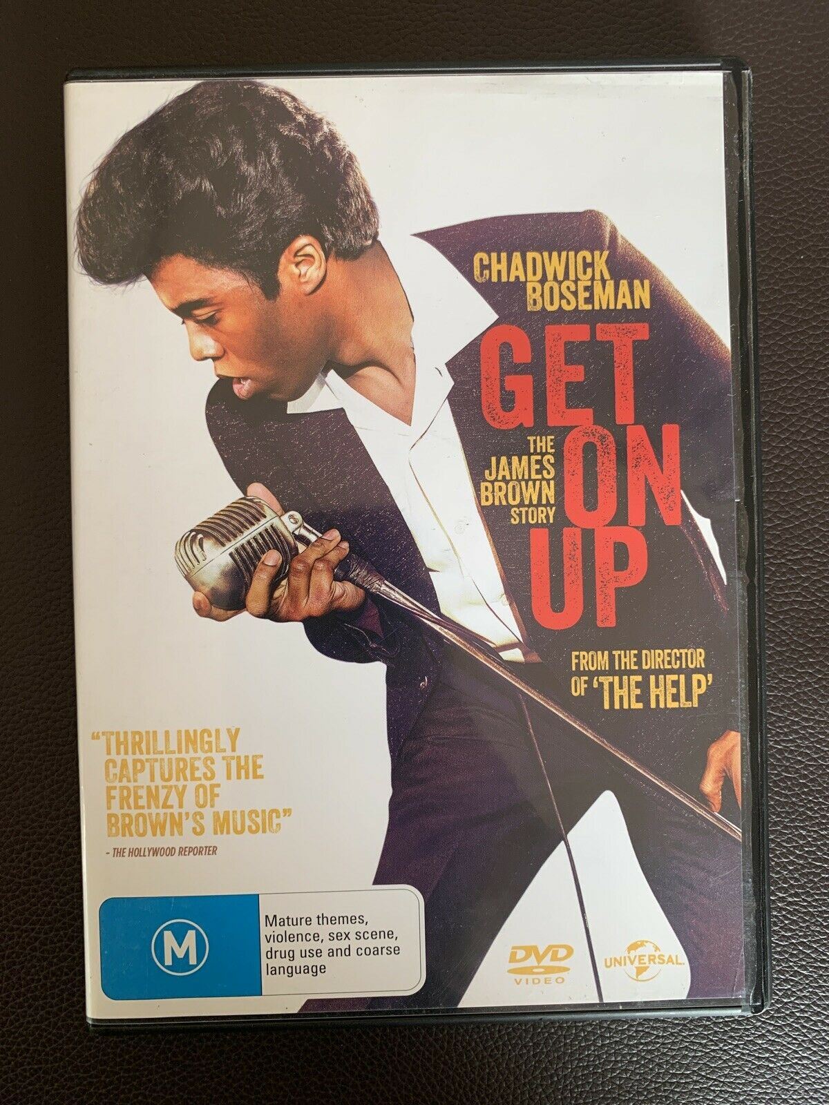 Get On Up James Brown Story DVD 2014 Chadwick Boseman Dan