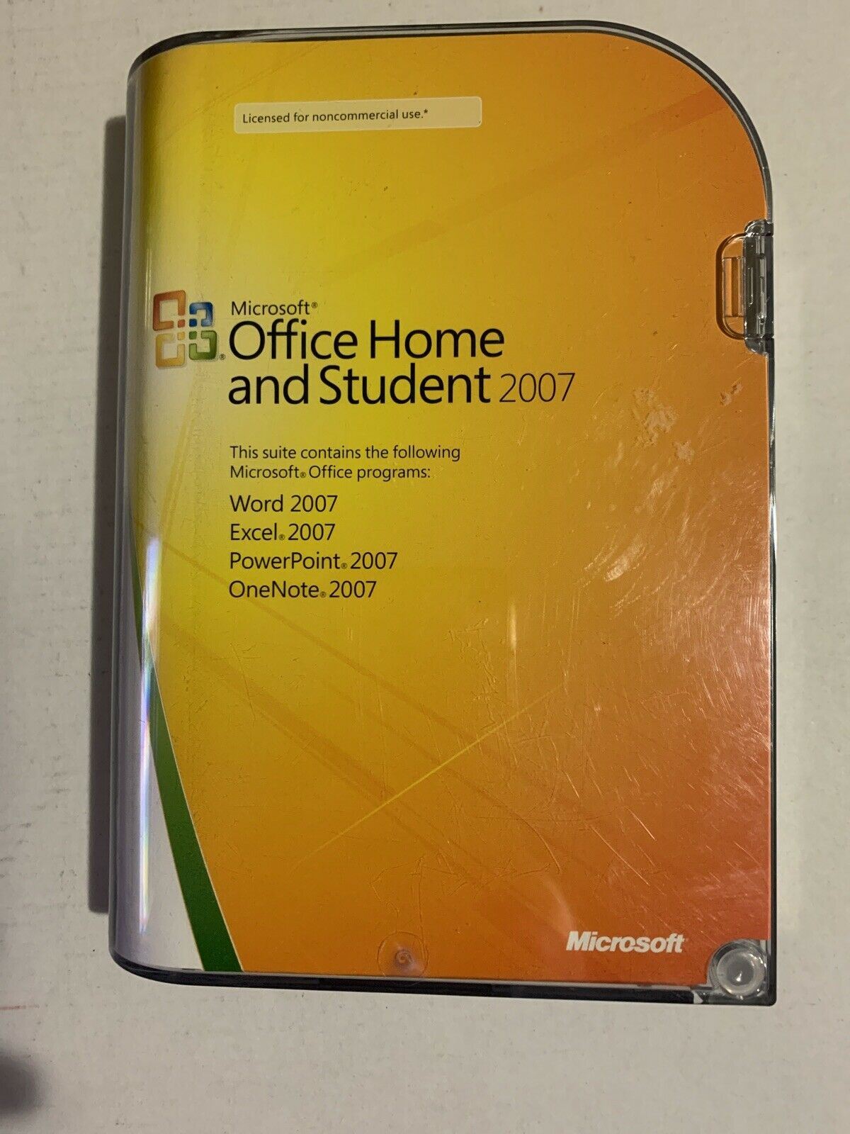 Microsoft Office Home And Student 2007 PC Windows DVD