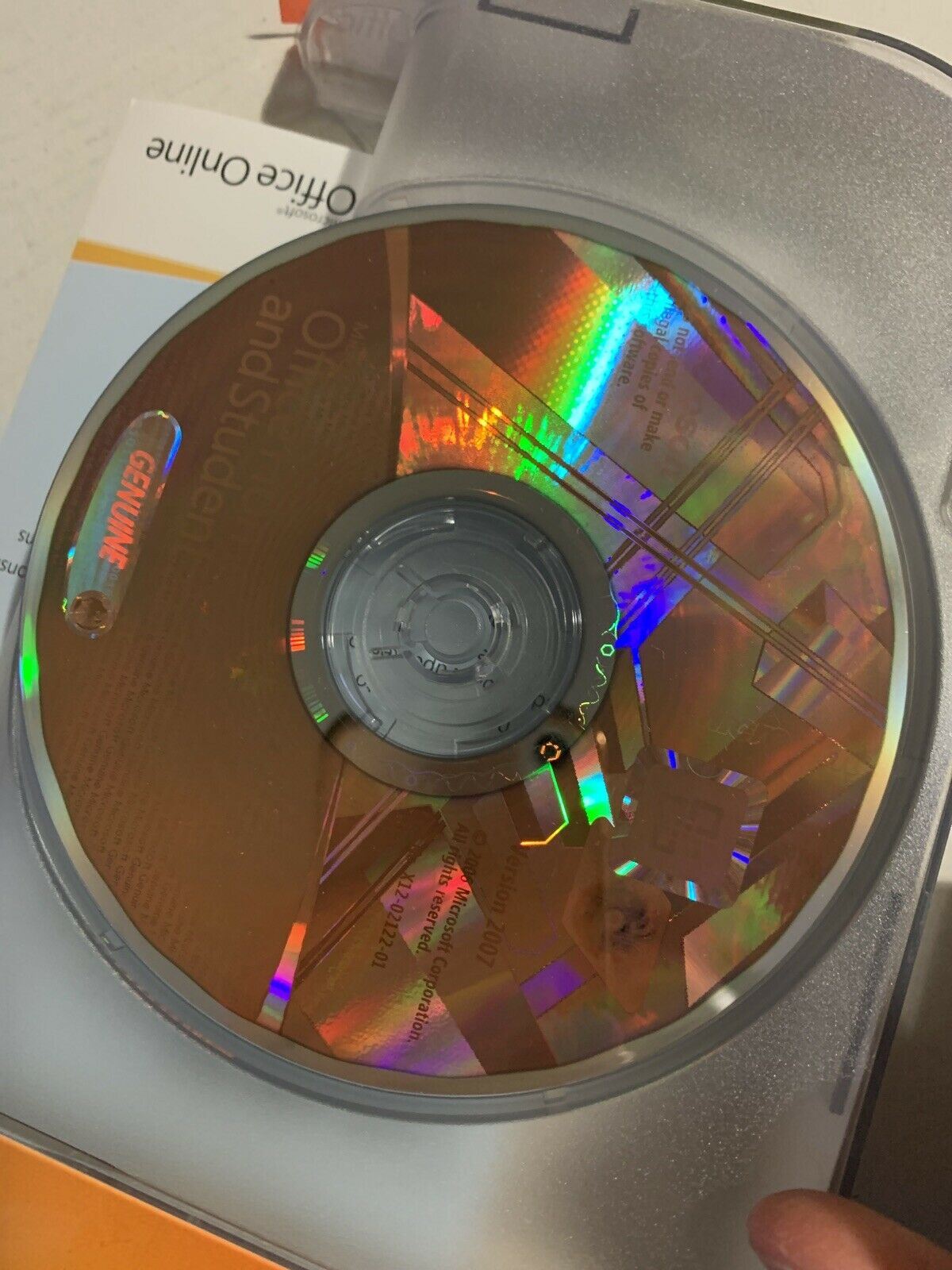 Microsoft Office Home And Student 2007 PC Windows DVD