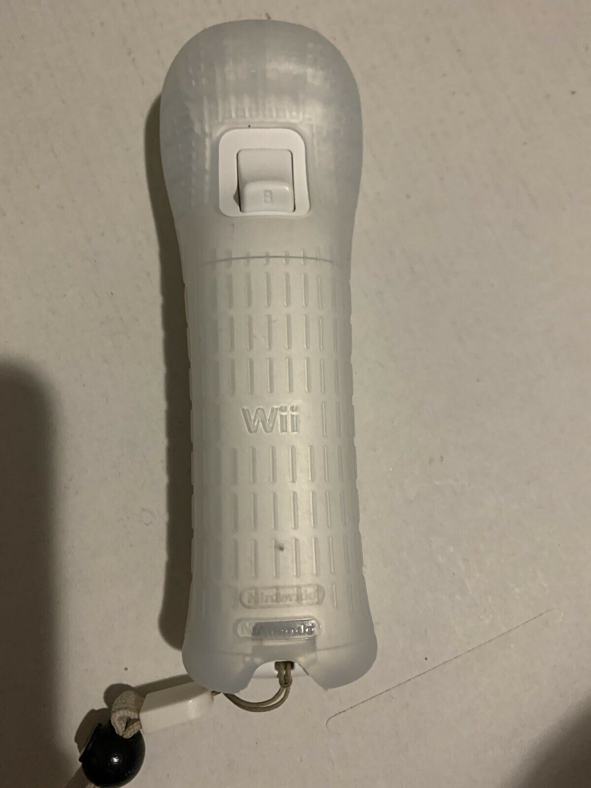 Genuine Nintendo Wiimote Controller RVL-003 With Rubber Case Cover