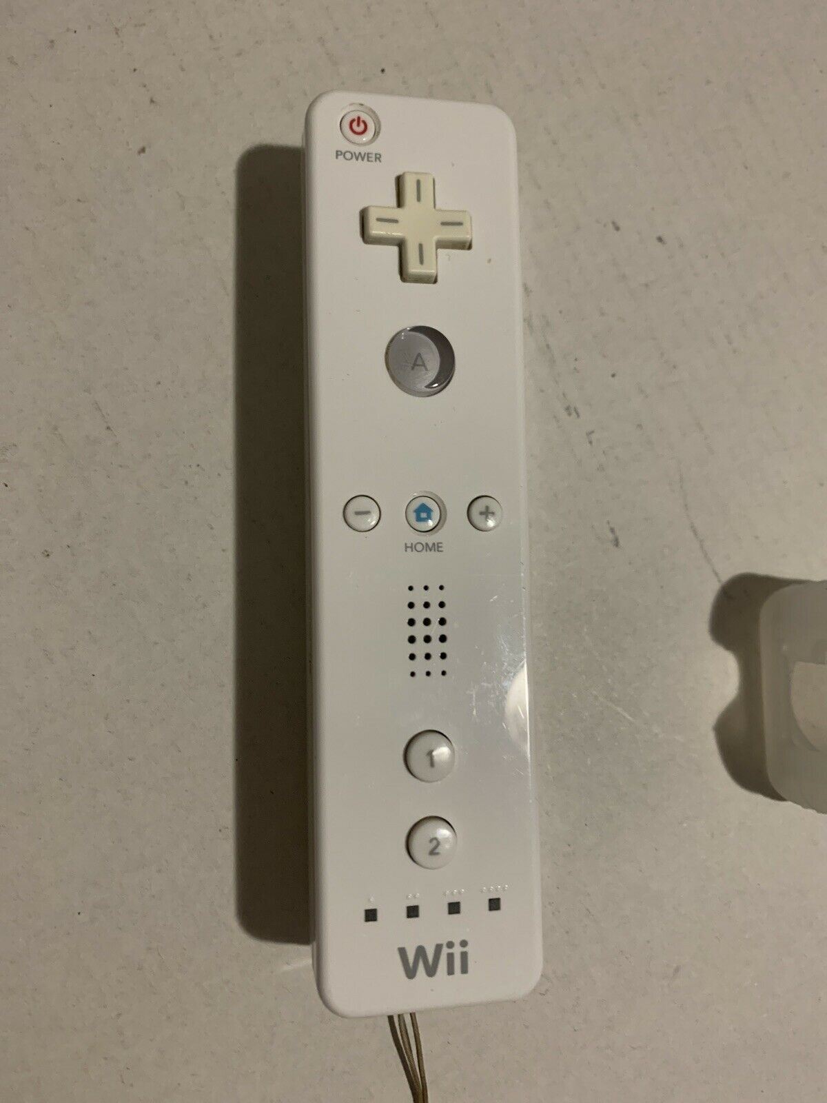 Genuine Nintendo Wiimote Controller RVL-003 With Rubber Case Cover