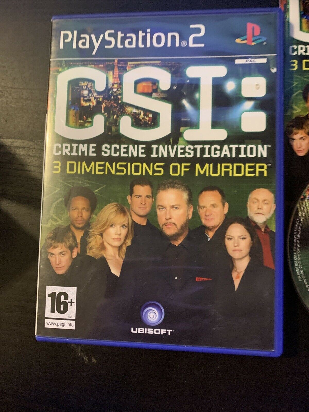 CSI: Crime Scene Investigation - 3 Dimensions Of Murder PS2 With Manual PAL