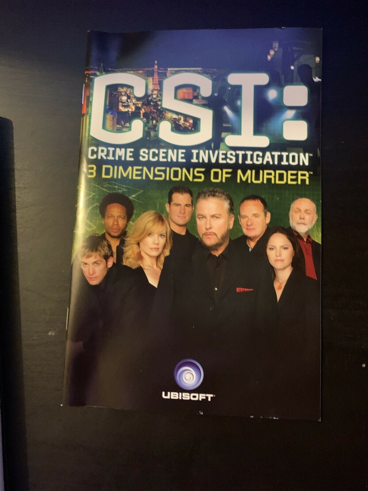 CSI: Crime Scene Investigation - 3 Dimensions Of Murder PS2 With Manual PAL