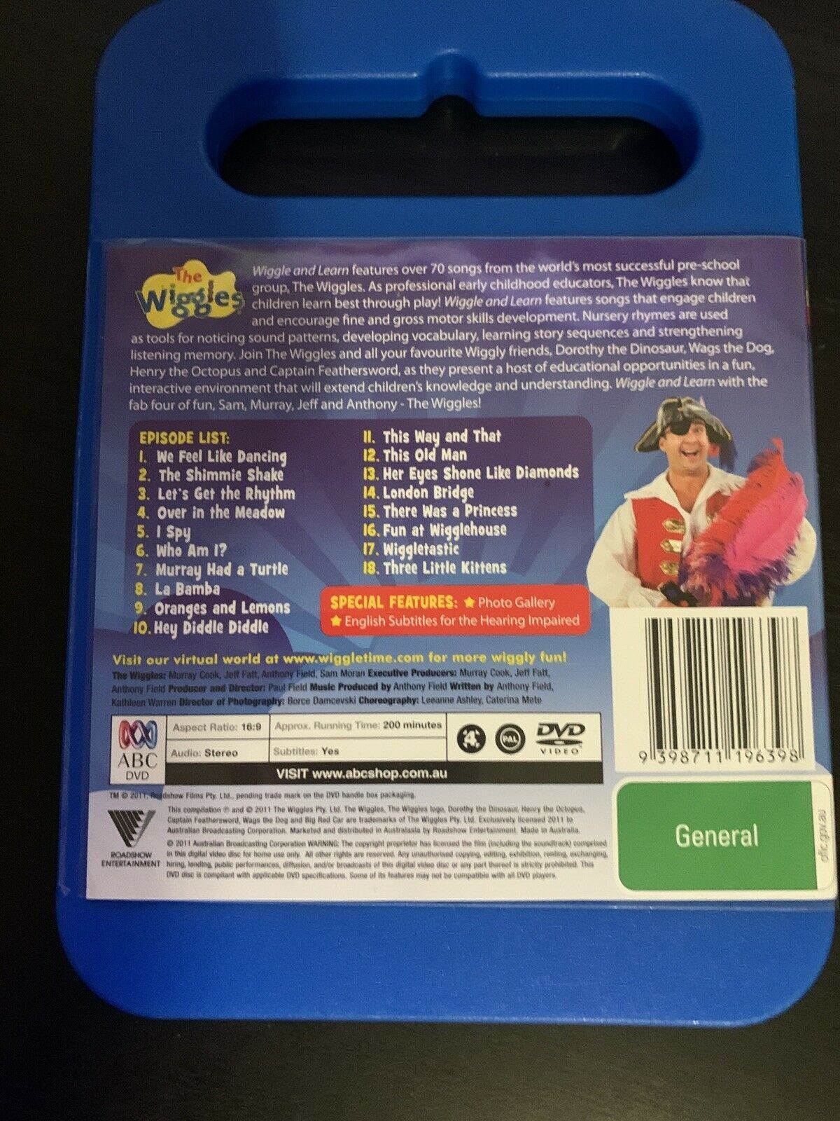 The Wiggles - Wiggle & Learn - The Pick Of TV : Series 6 (DVD, 2011)  Region 4