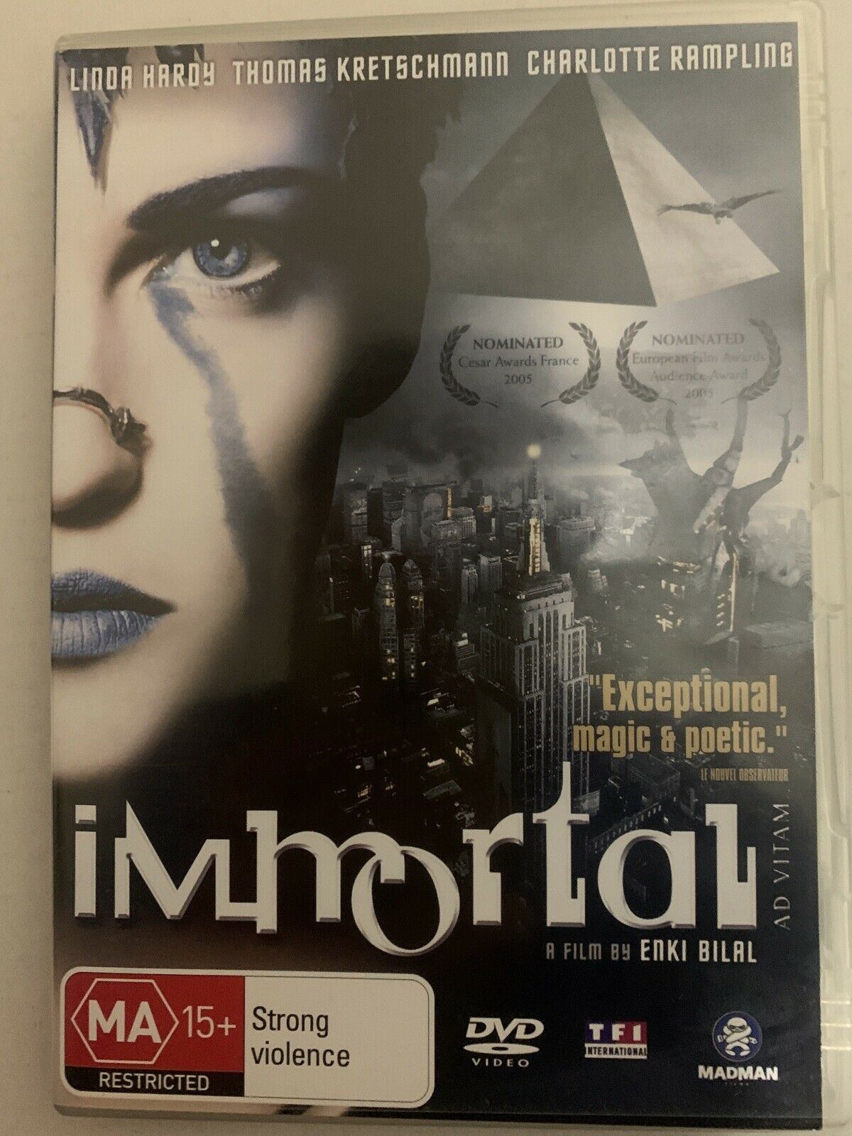 Immortal (DVD, 2004) Linda Hardy, Thomas Kretschmann. All Regions