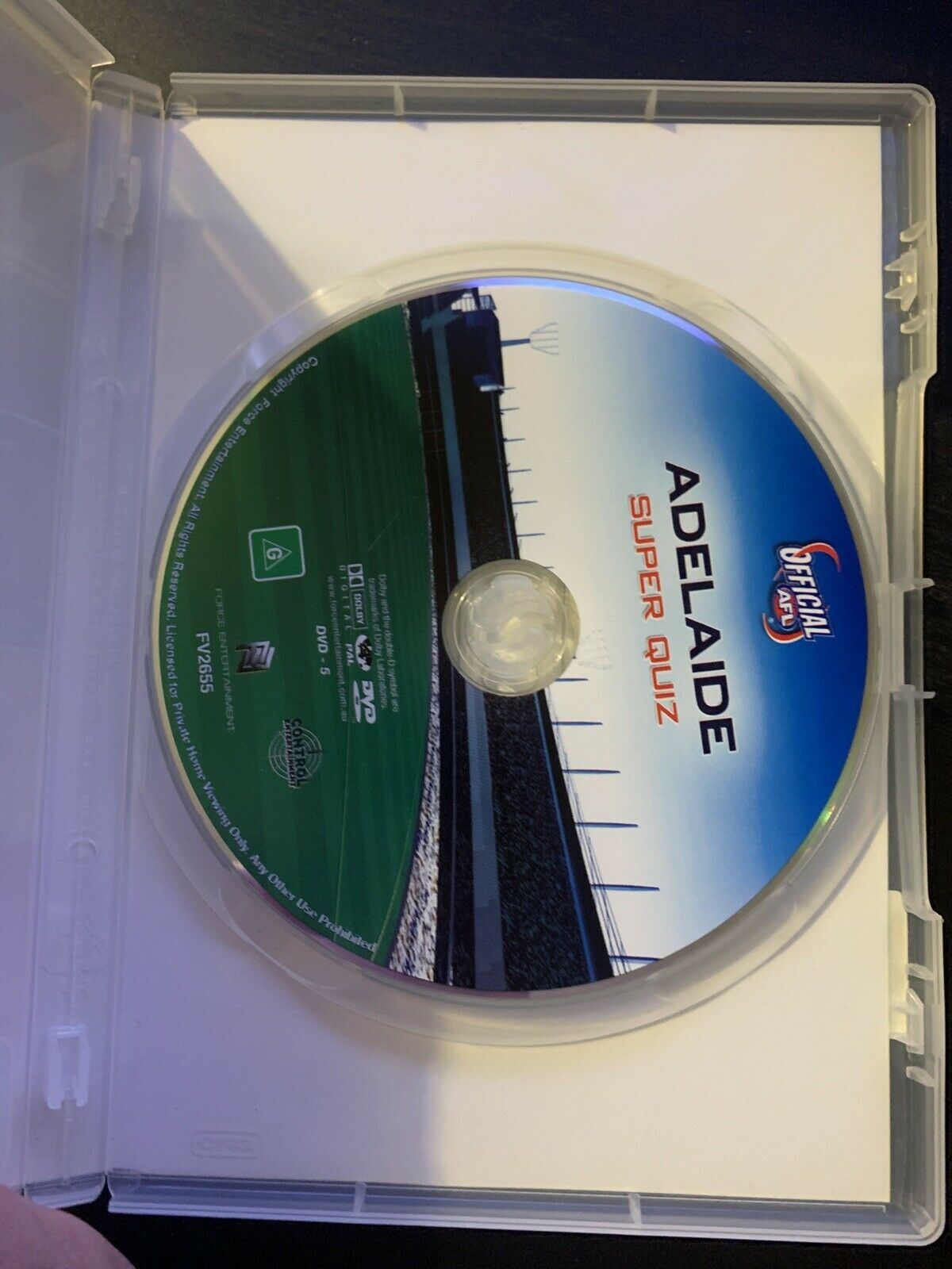 AFL - Adelaide Crows Super Quiz (Interactive DVD Game) Region 4