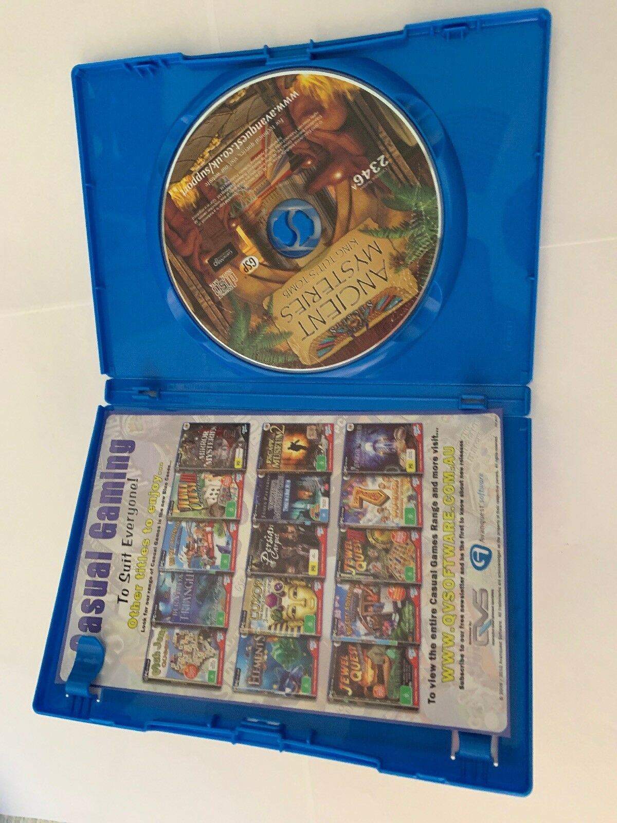 Lost Secrets: Ancient Mysteries King Tut's Tomb - PC CD Hidden Object Game